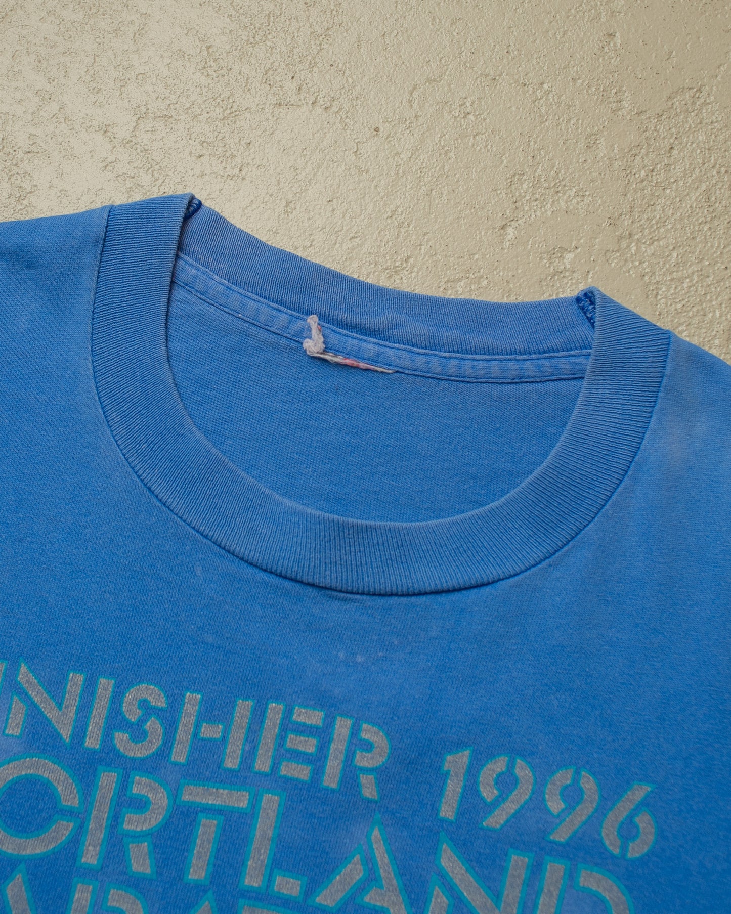 1996 Nike distressed Portland Marathon Longsleeve blue - XL