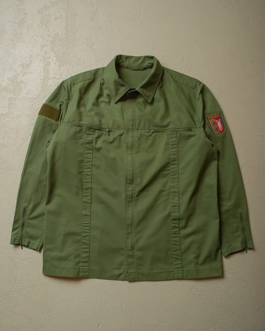 1995 Polizei Shirt Jacket green - XXL