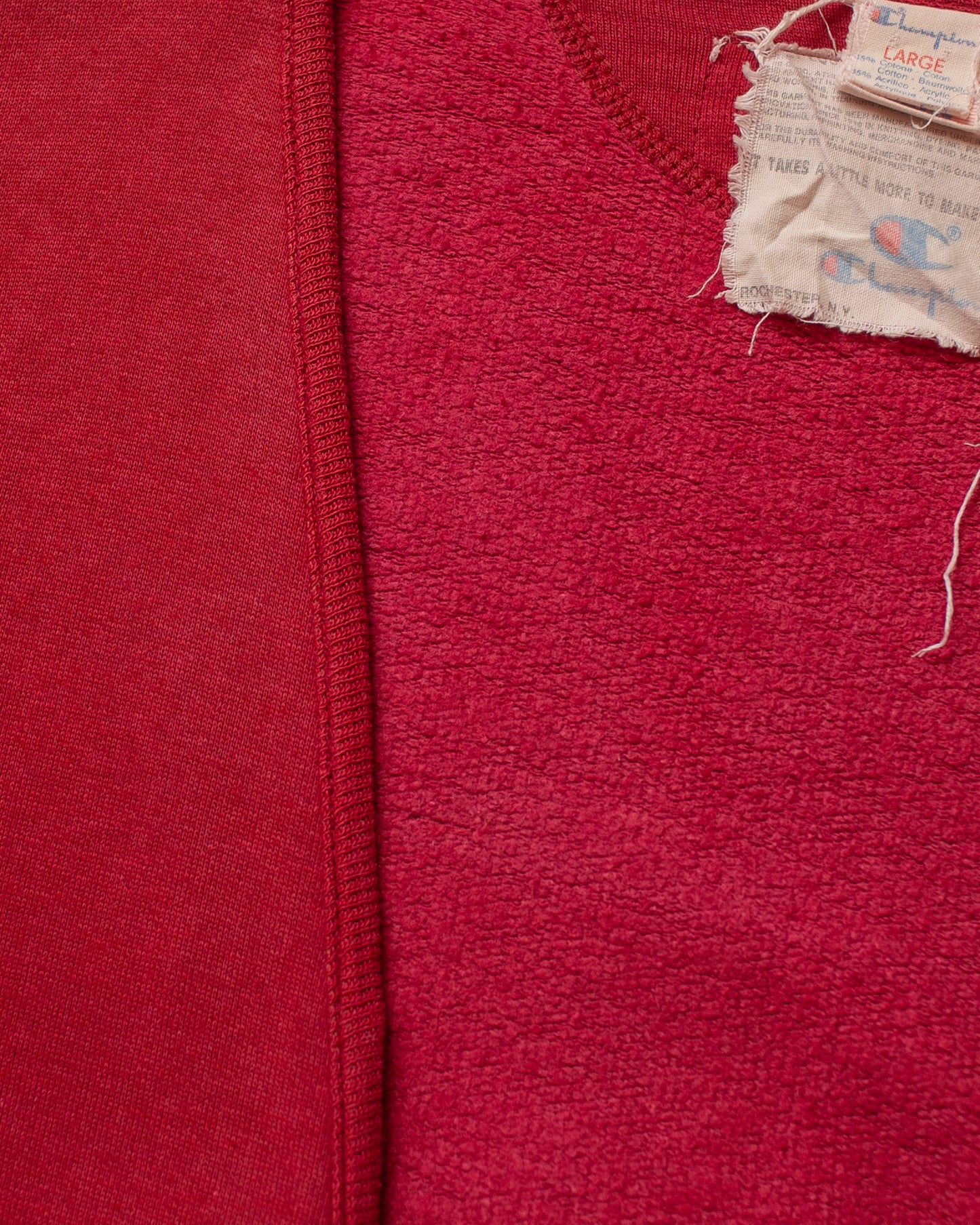 1980s/90s Champion Cardigan Sweatshirt burgundy - L/XL