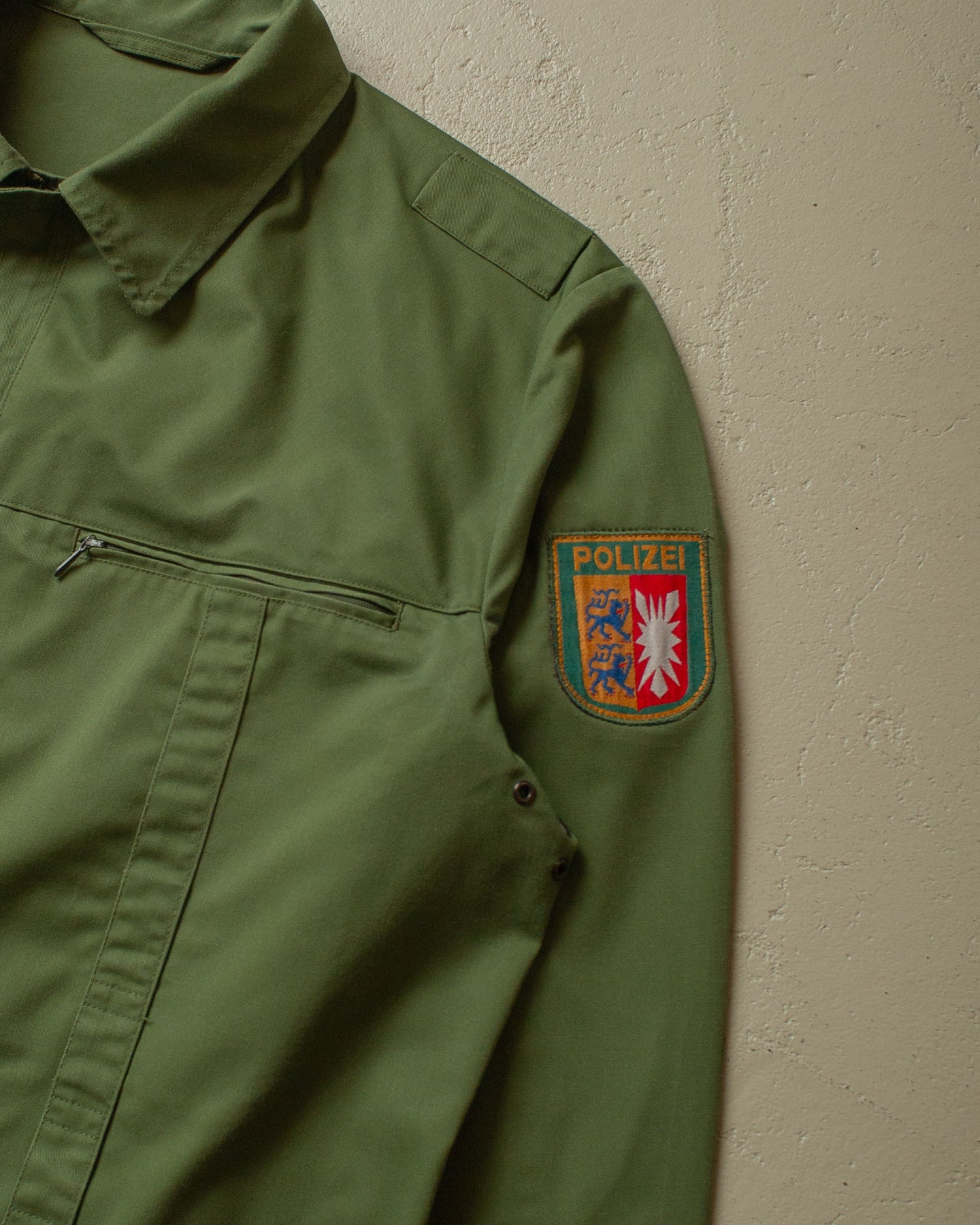 1995 Polizei Shirt Jacket green - XXL