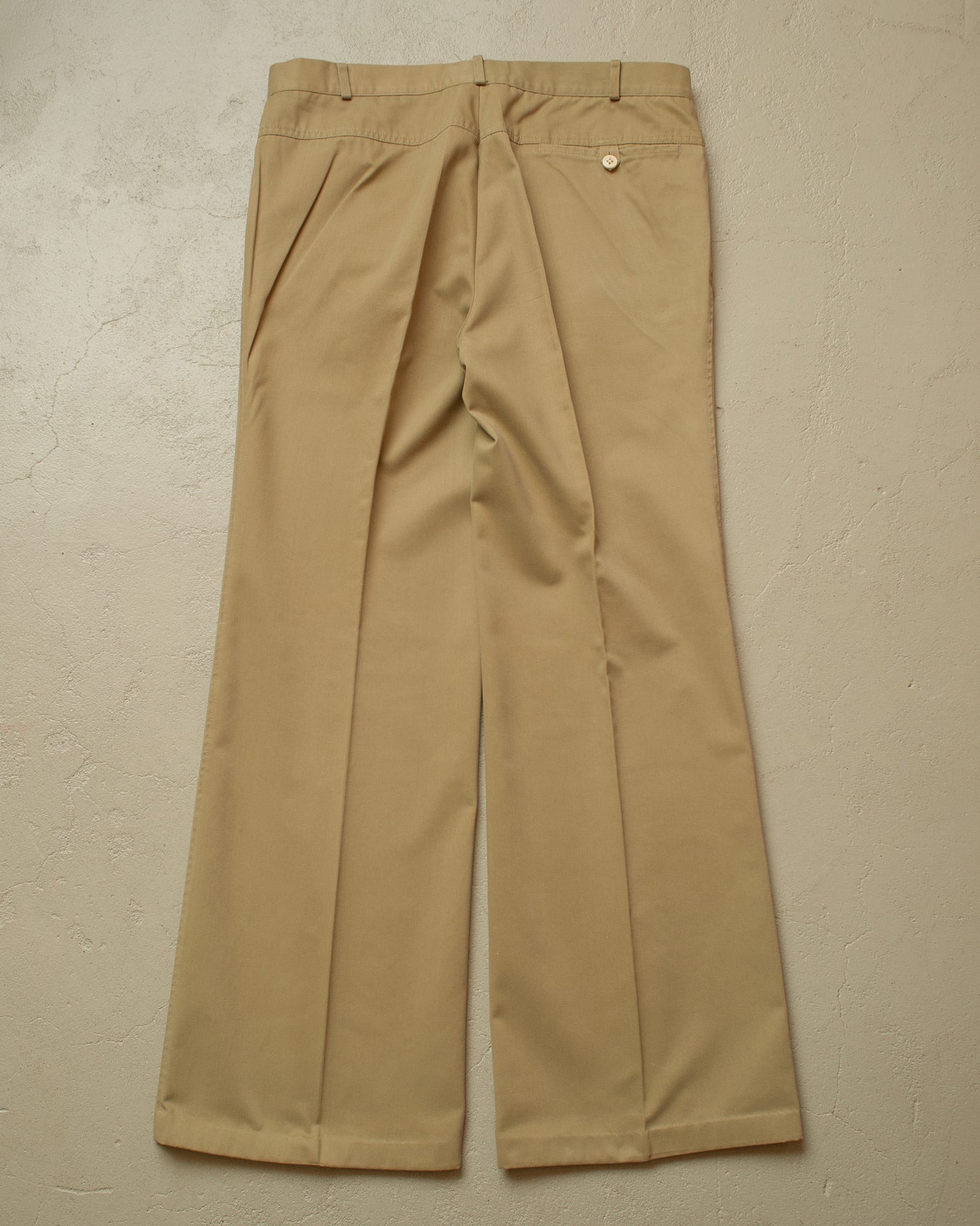1970s German Flared Pants khaki - W34,5 L31
