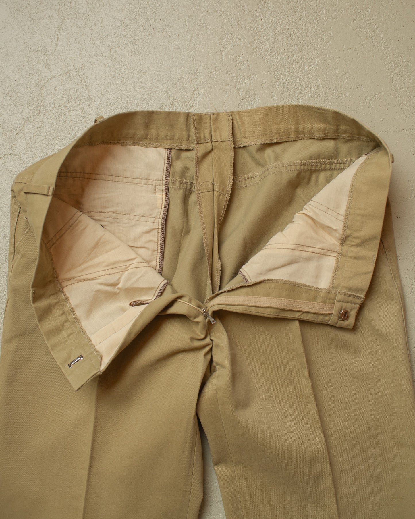 1970s German Flared Pants khaki - W34,5 L31
