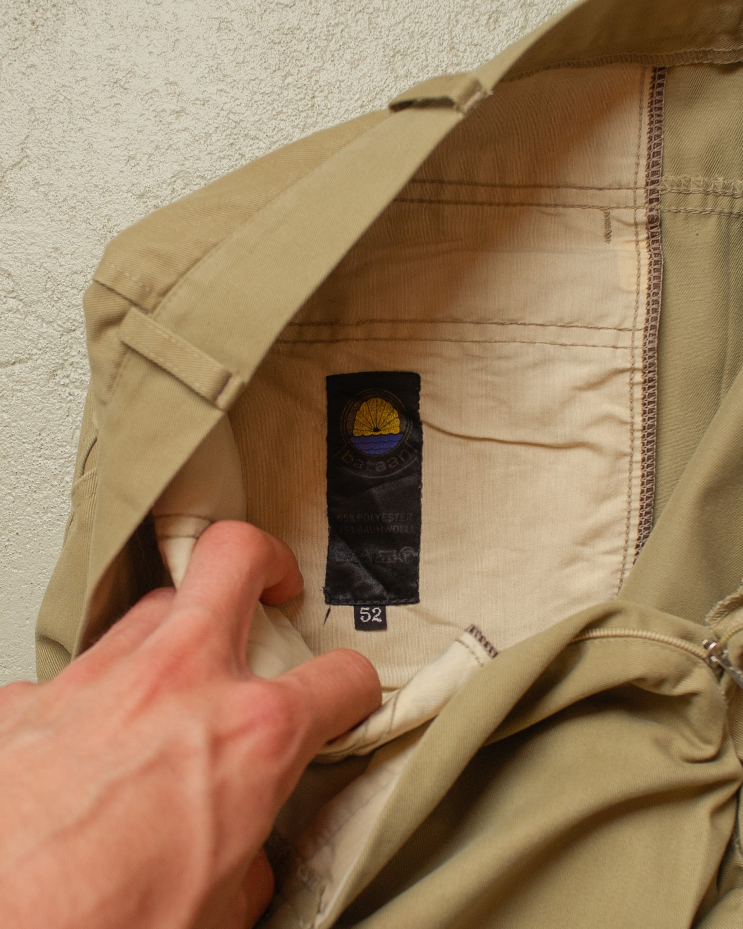 1970s German Flared Pants khaki - W34,5 L31
