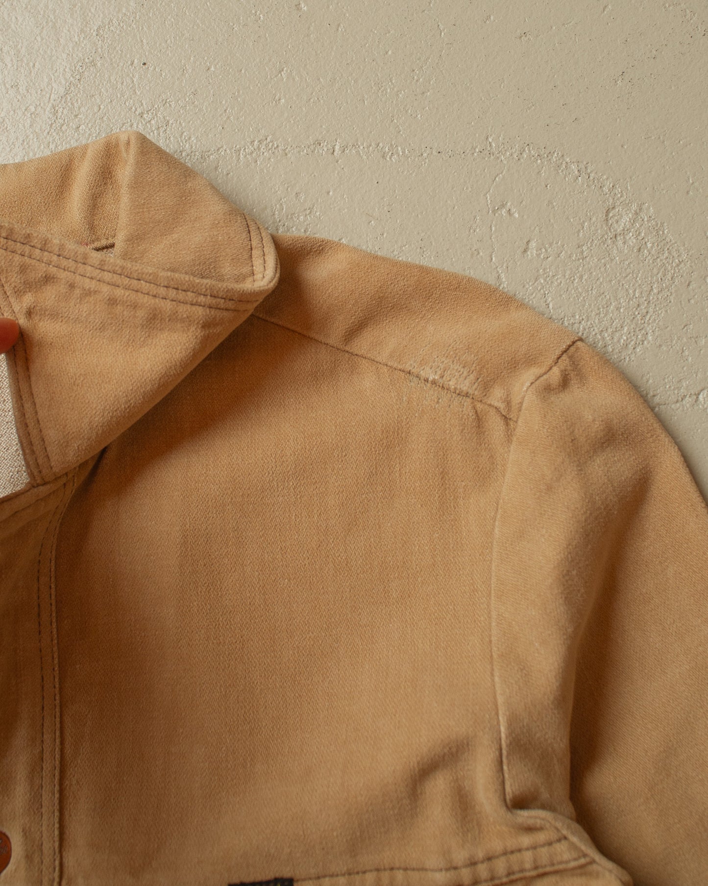 1970s Wrangler Denim Coat beige - L/XL