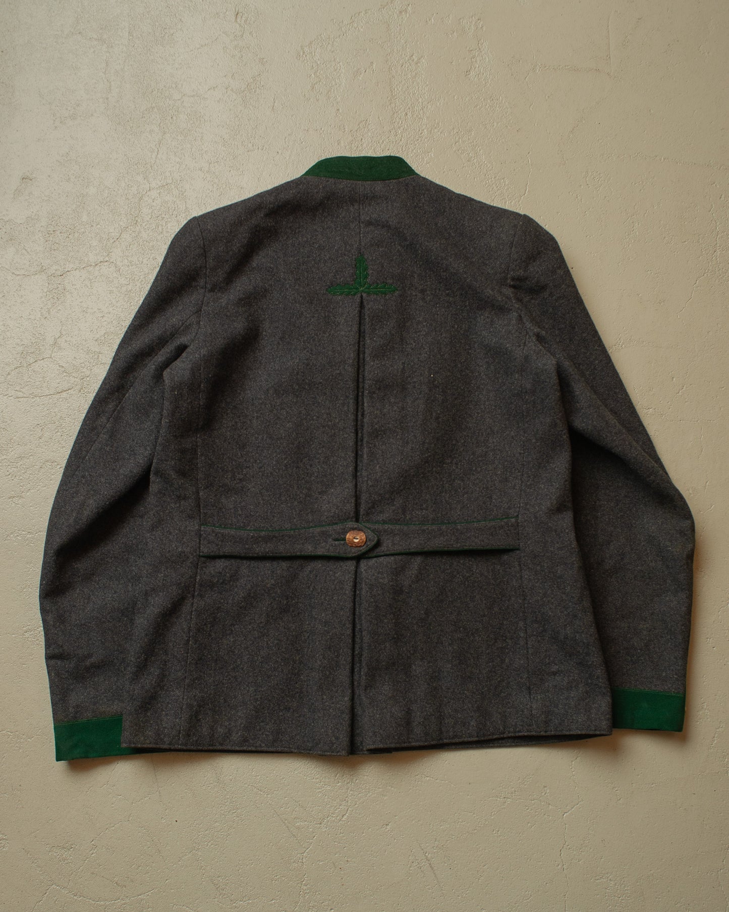 1930s German "Janker" Double breasted Traditional Jacket grey - M