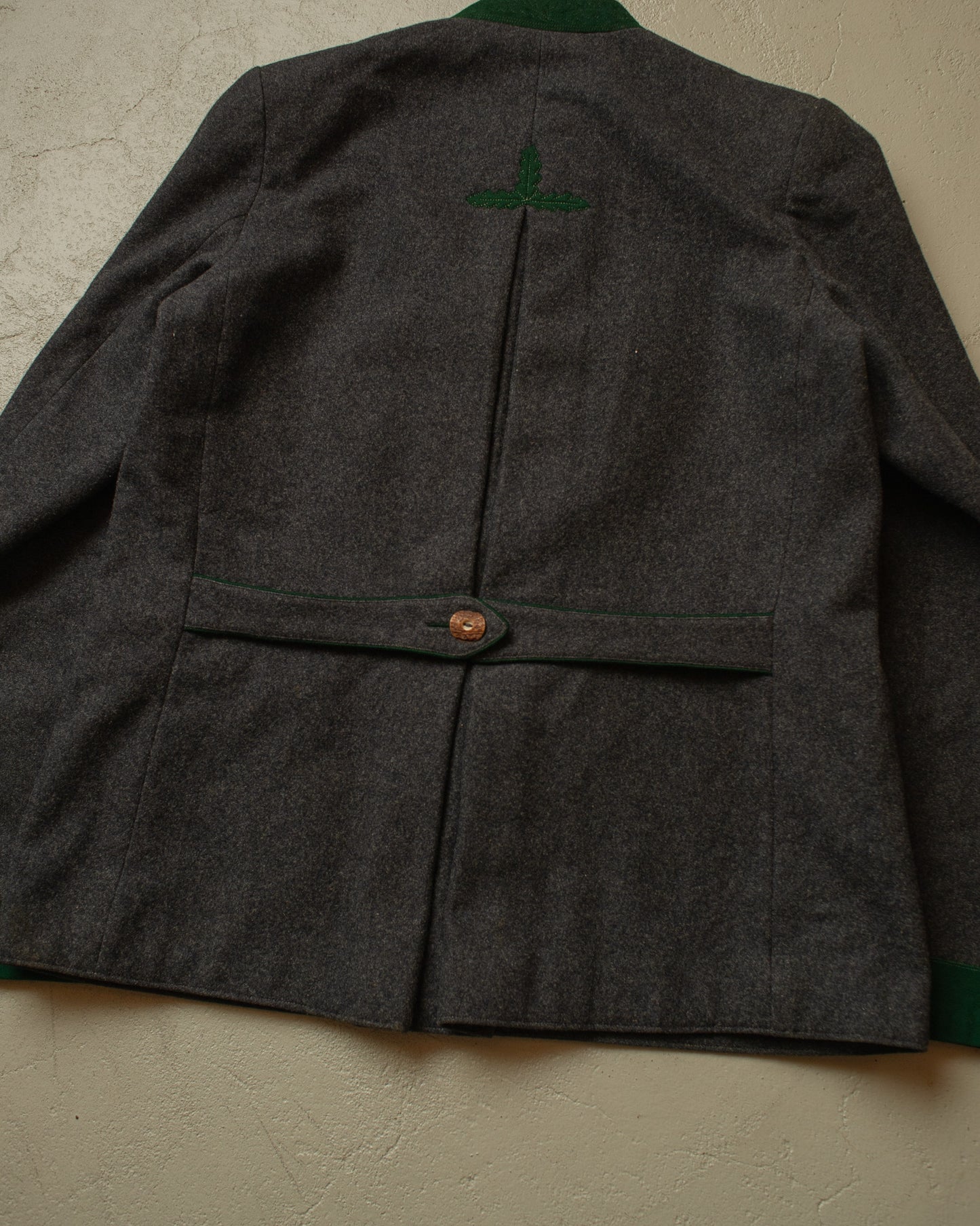 1930s German "Janker" Double breasted Traditional Jacket grey - M