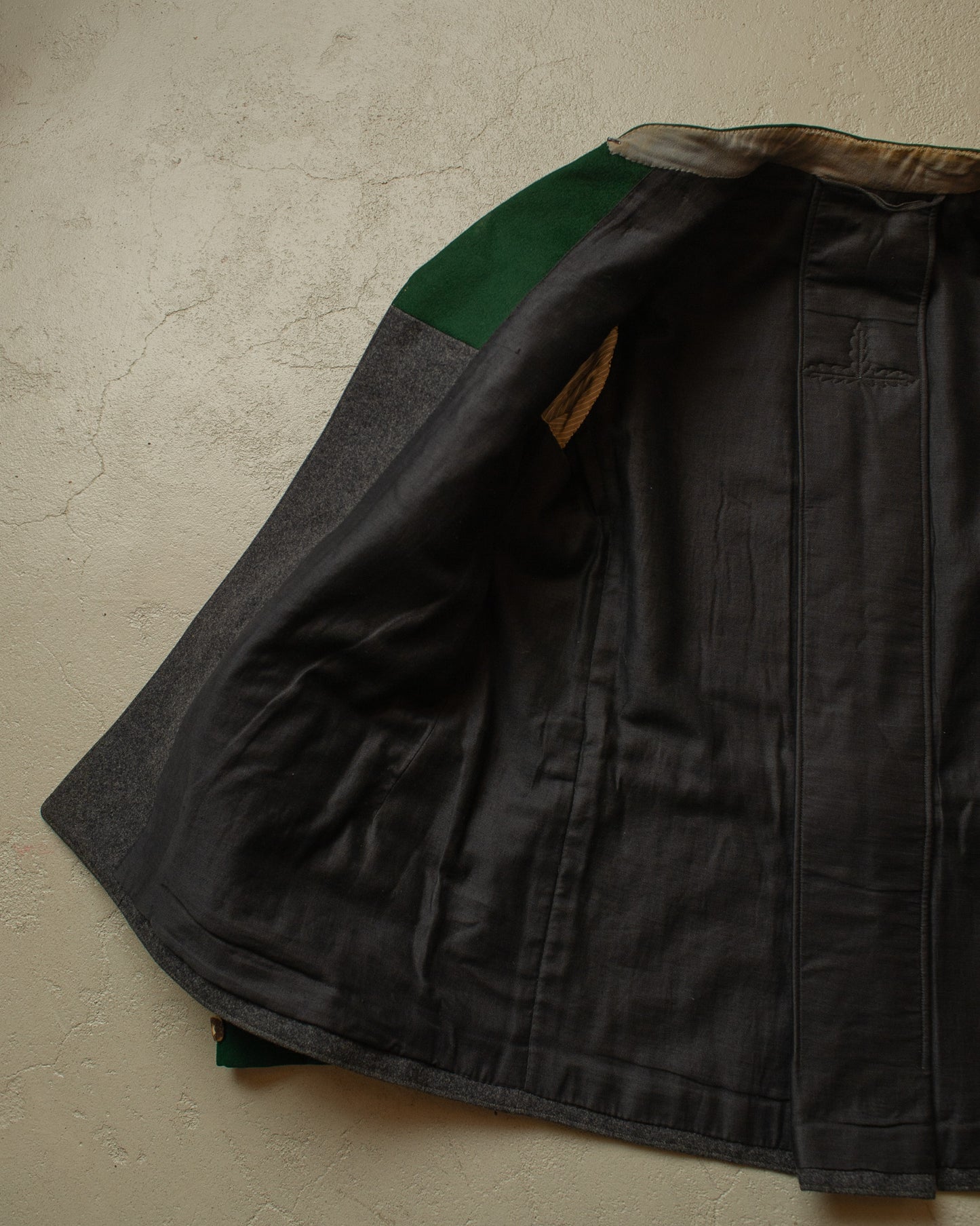 1930s German "Janker" Double breasted Traditional Jacket grey - M