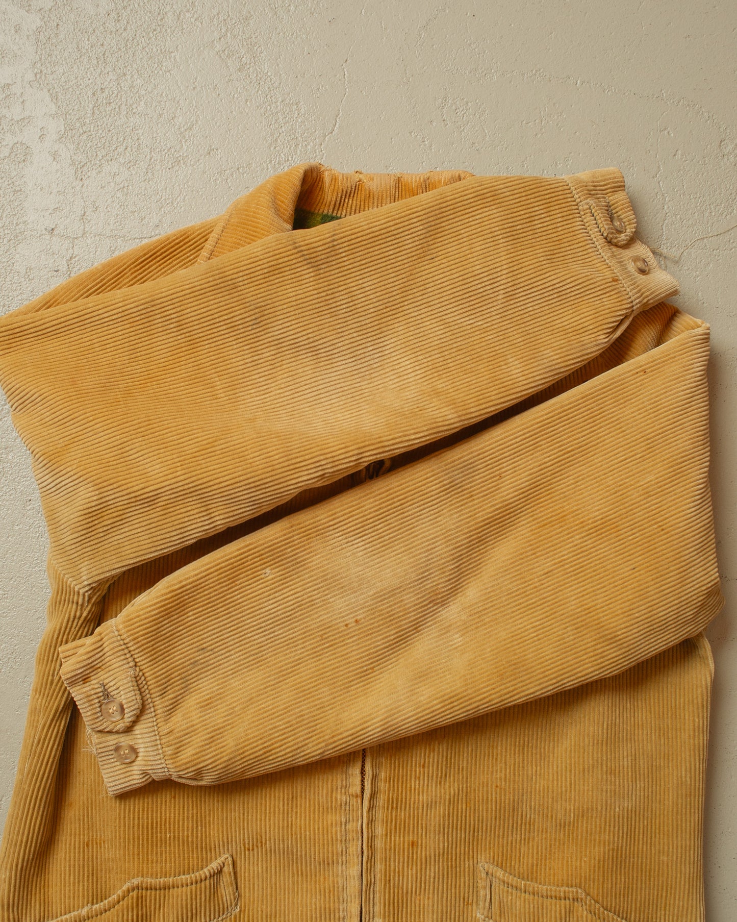 1950s Womens Abercrombie & Fitch Corduroy Jacket beige - M/L