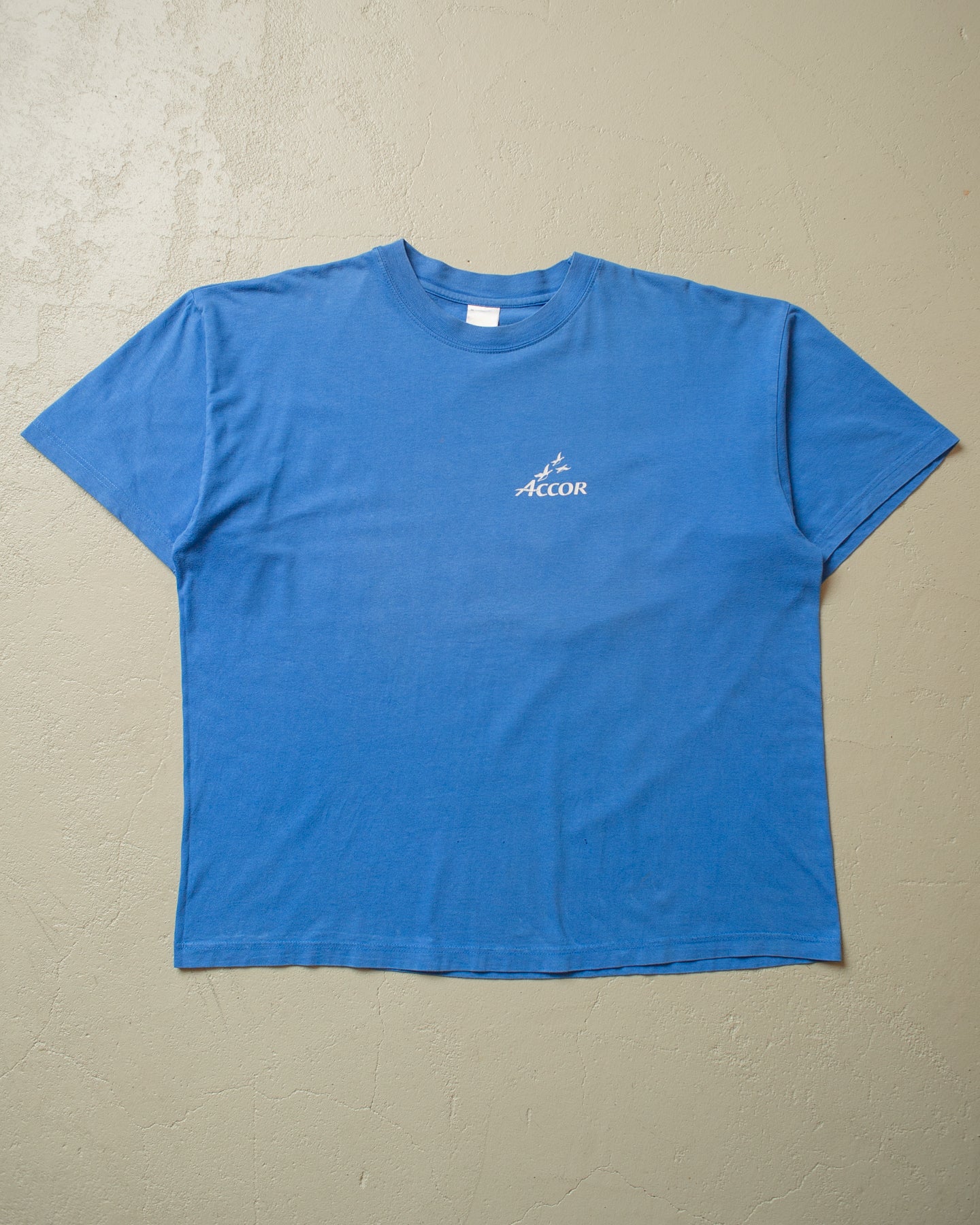 1990s Accor Hotel T-shirt blue - XL/XXL
