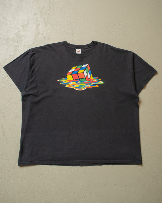 late 2000s Cube T-shirt black - XXL/XXXL