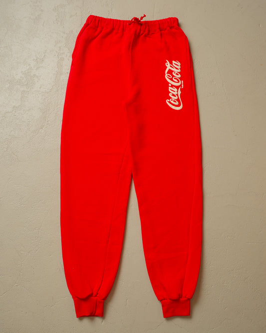 1986 Coca Cola Sweatpants red - M/L