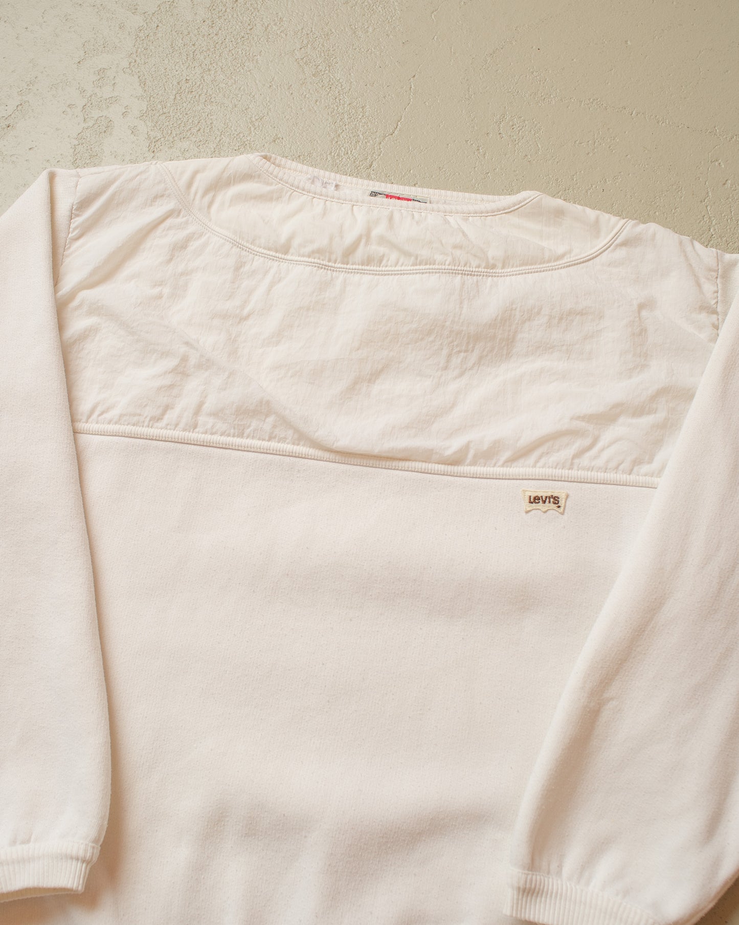 1970s/80s Levi´s Sweatshirt white - S/M