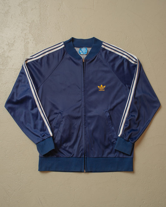1970s Adidas ATP Hockey Track Jacket navyblue - M