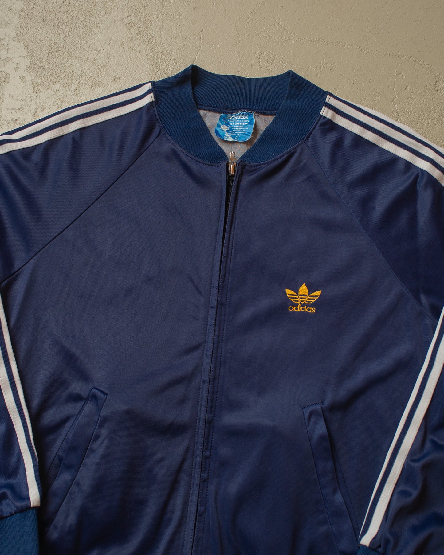 1970s Adidas ATP Hockey Track Jacket navyblue - M