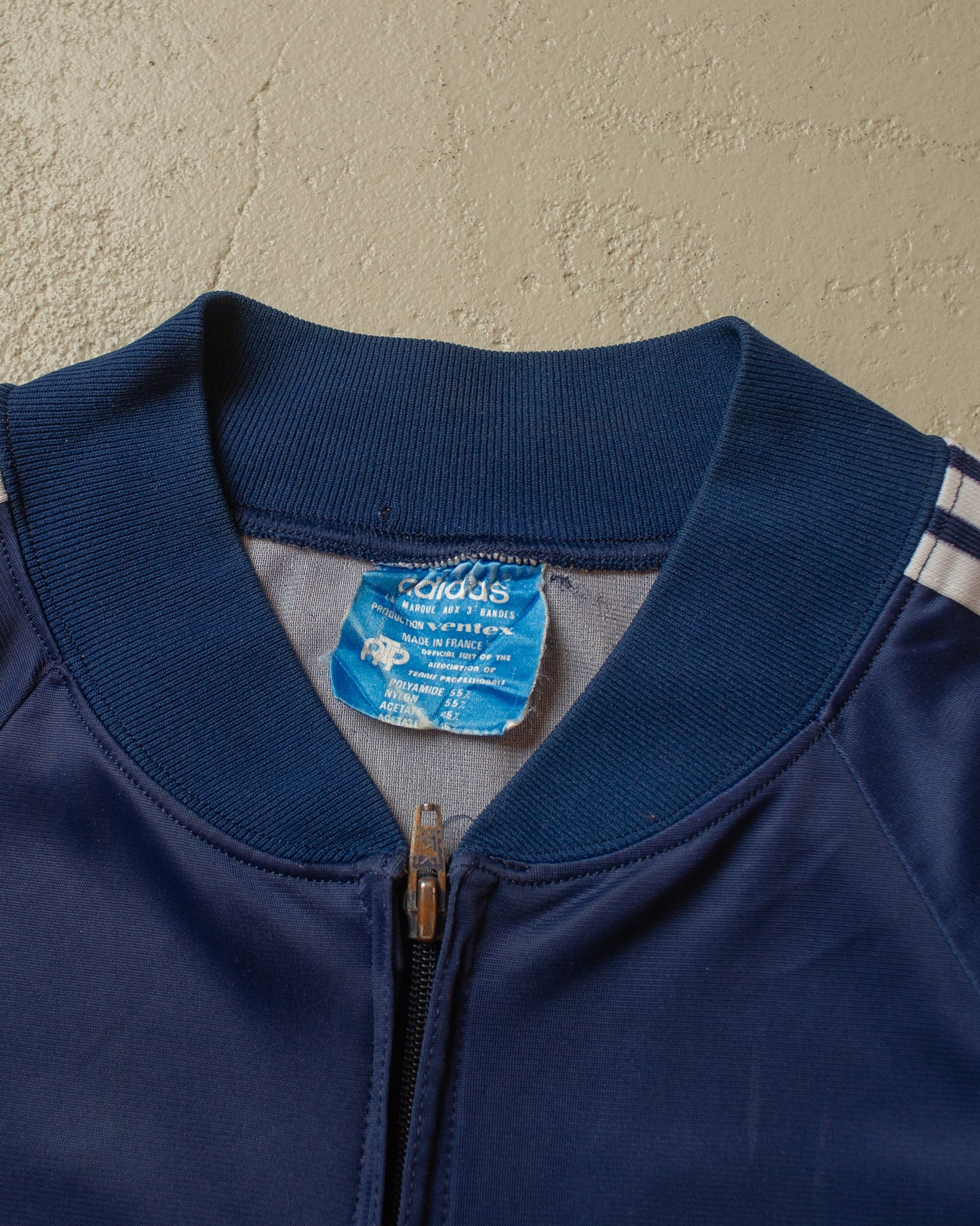 1970s Adidas ATP Hockey Track Jacket navyblue - M