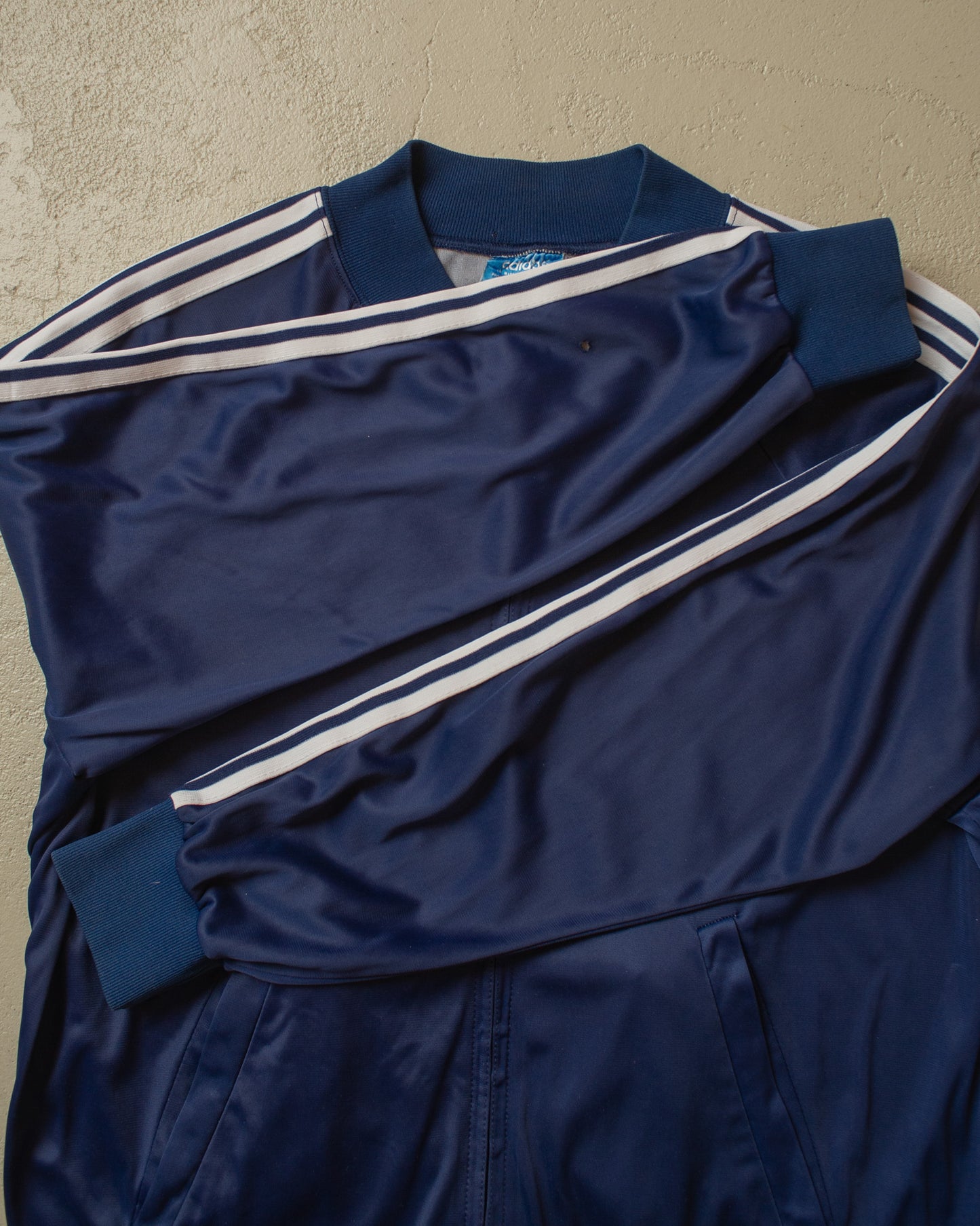1970s Adidas ATP Hockey Track Jacket navyblue - M