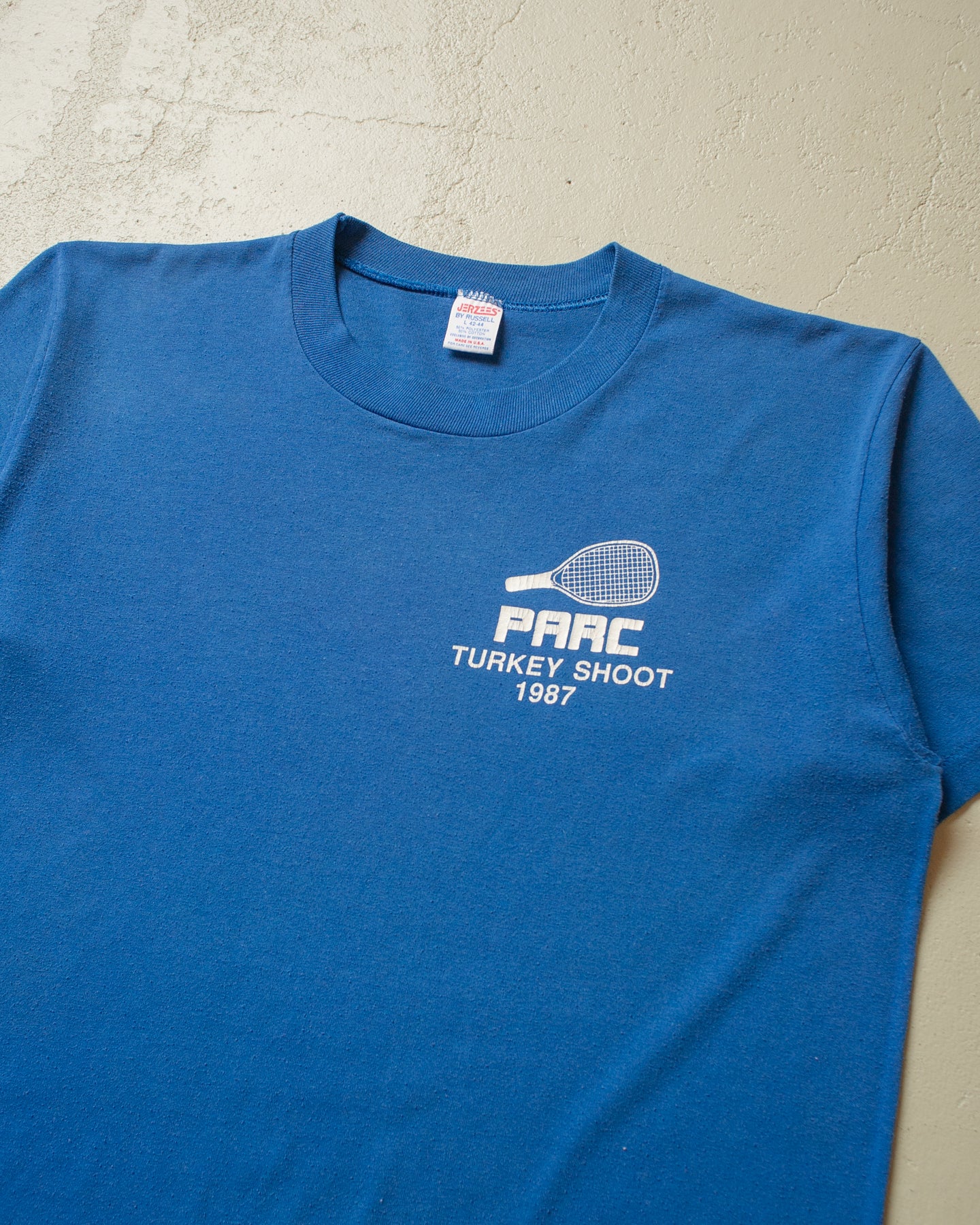 1987 Turkey Shoot T-shirt blue - M/L