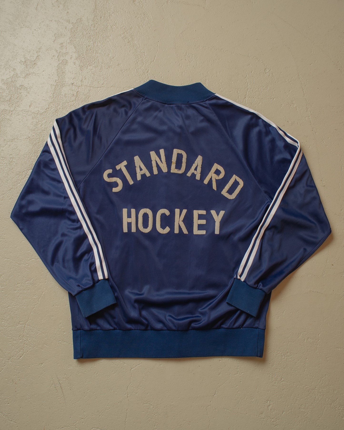 1970s Adidas ATP Hockey Track Jacket navyblue - M