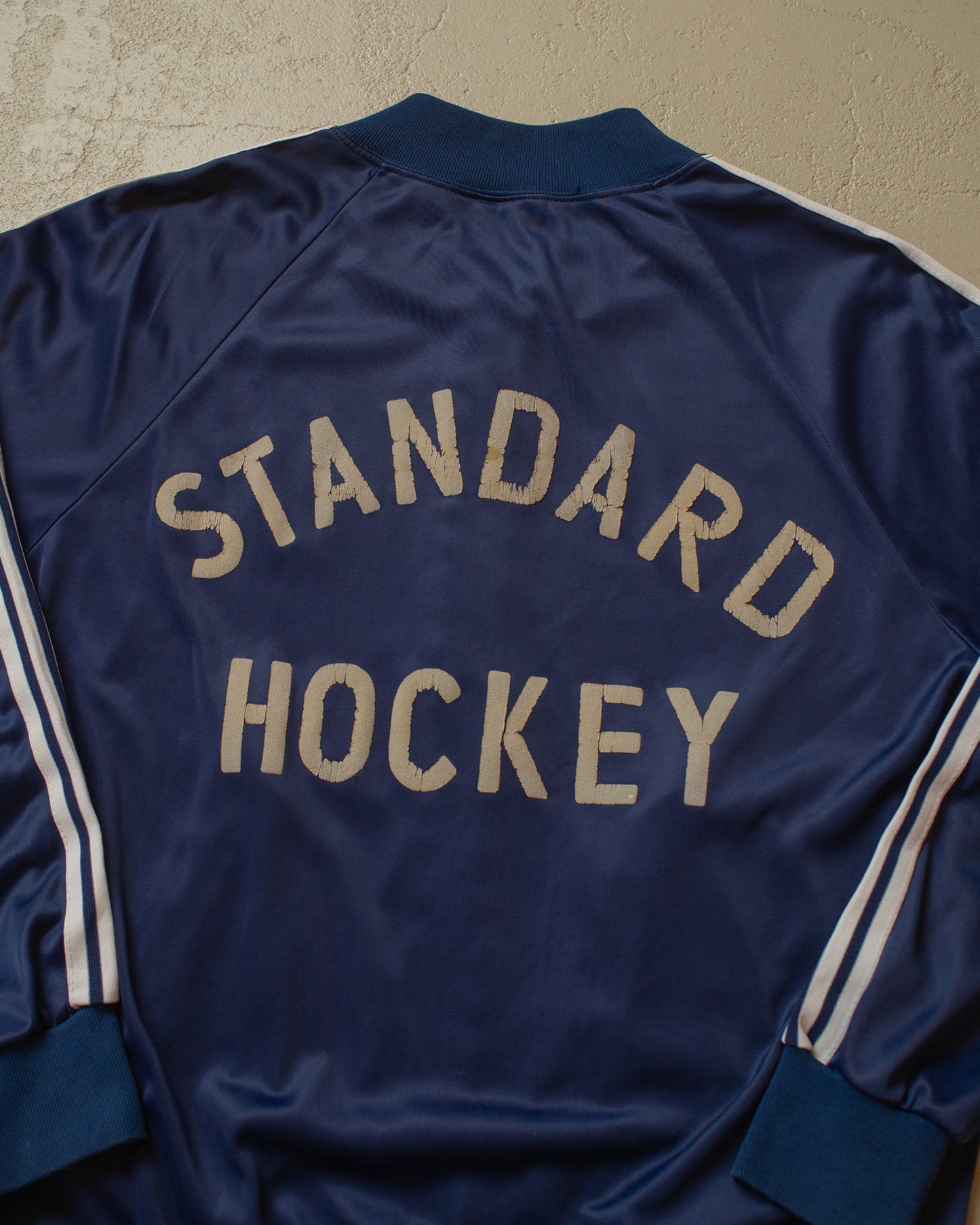 1970s Adidas ATP Hockey Track Jacket navyblue - M