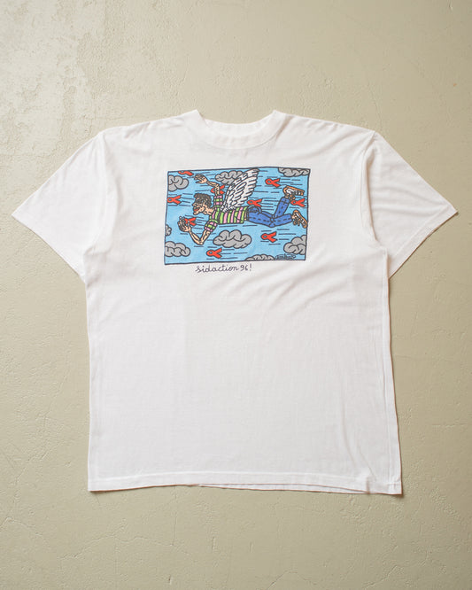 1996 Sidaction AIDS T-shirt white - XL/XXL
