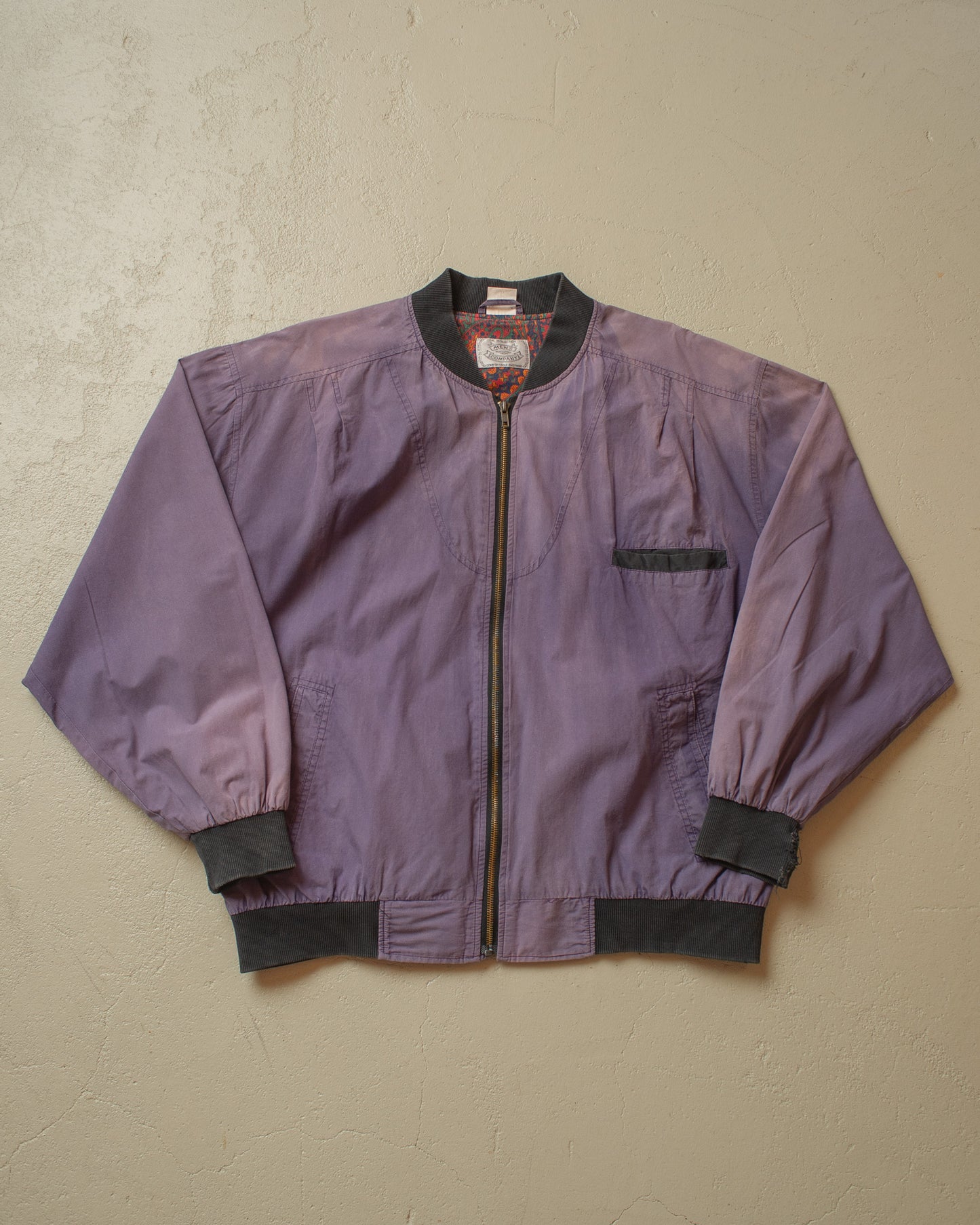 1980s Sunkissed Harrington Jacket navyblue - XL/XXL