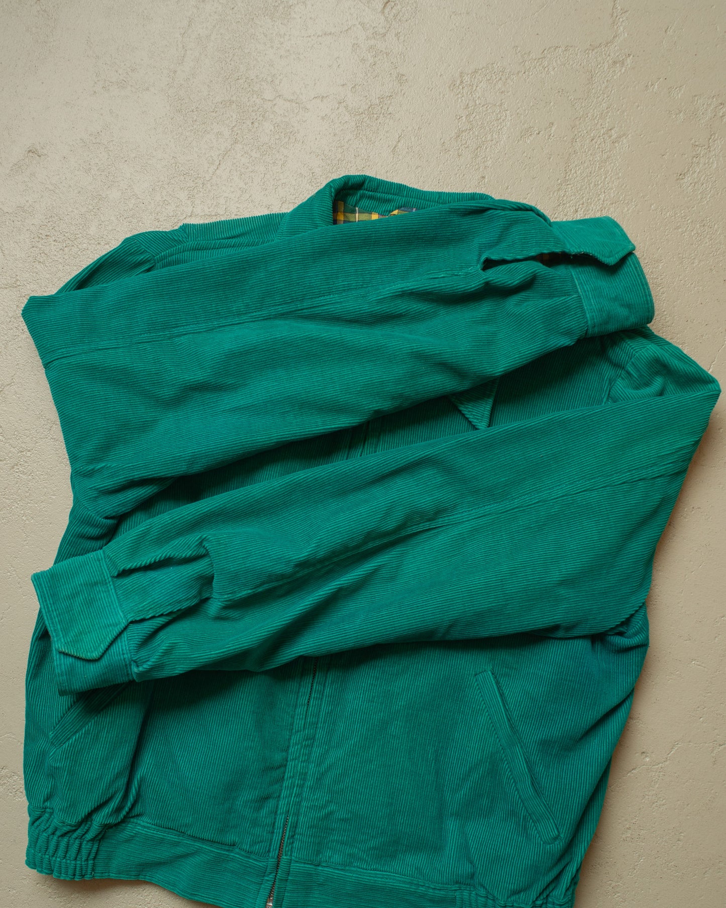 1940s/50s Reproduction Corduroy Jacket turquoise - L/XL