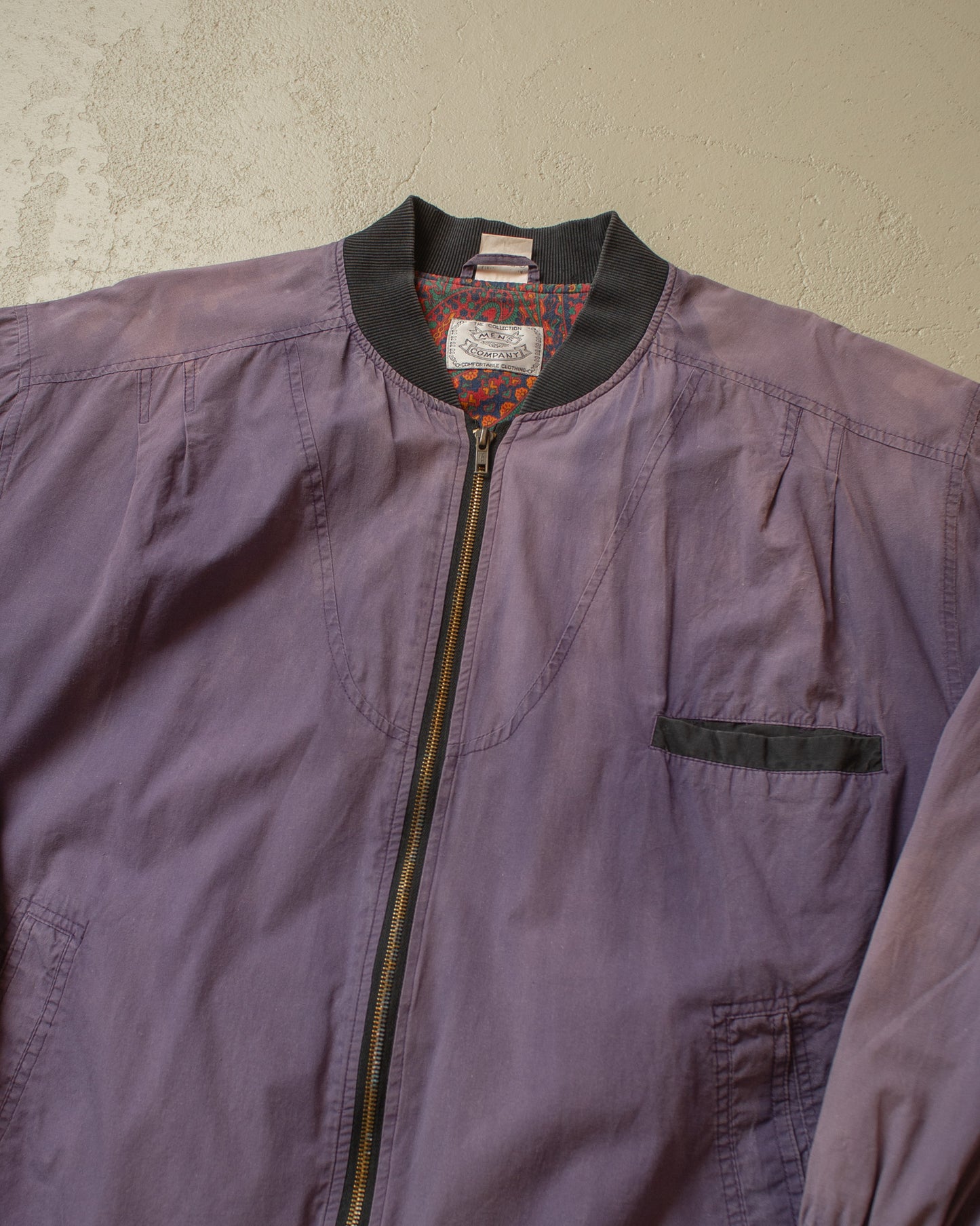 1980s Sunkissed Harrington Jacket navyblue - XL/XXL