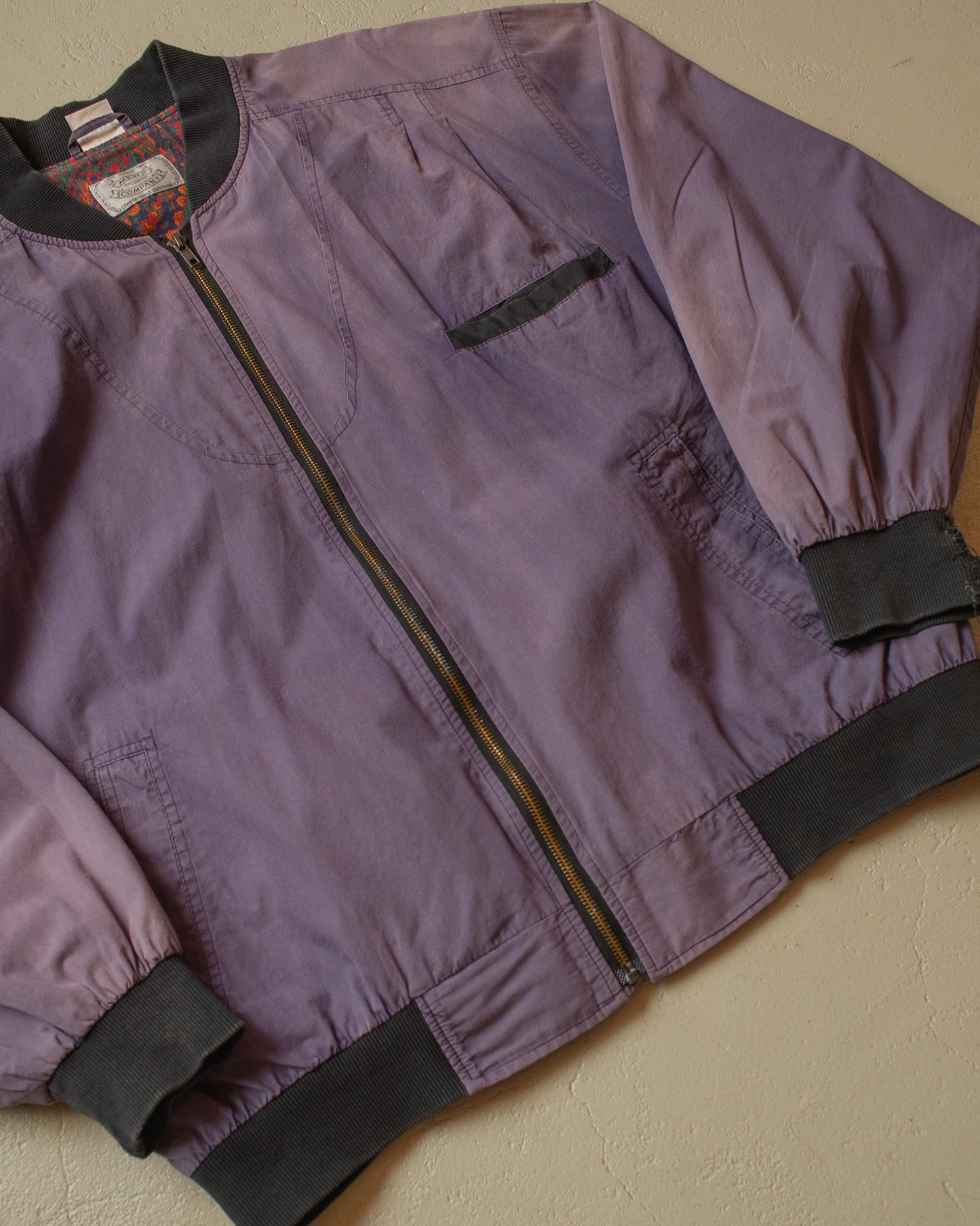 1980s Sunkissed Harrington Jacket navyblue - XL/XXL