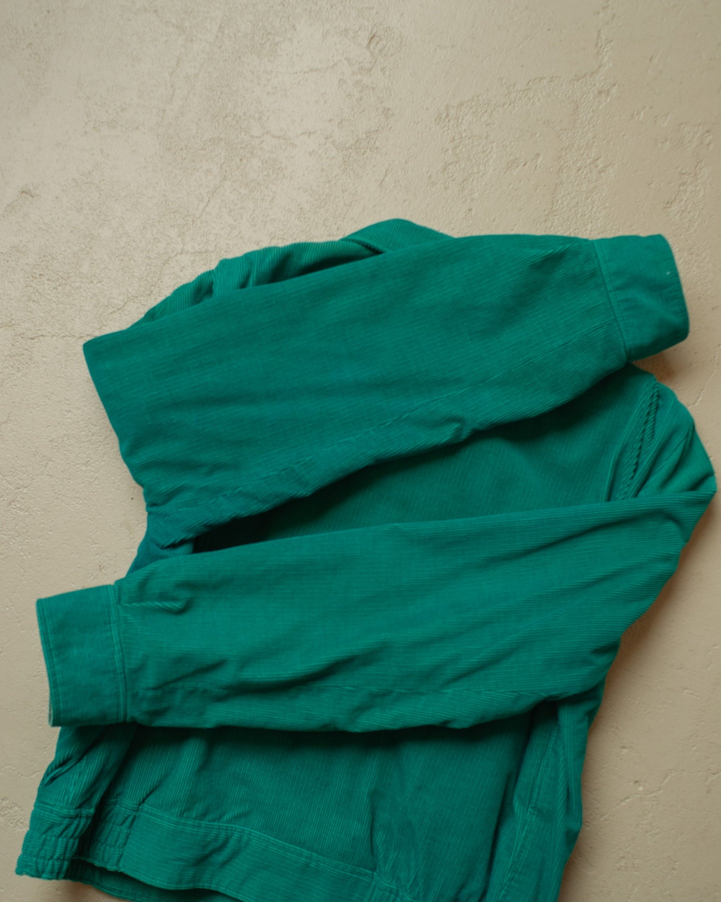 1940s/50s Reproduction Corduroy Jacket turquoise - L/XL