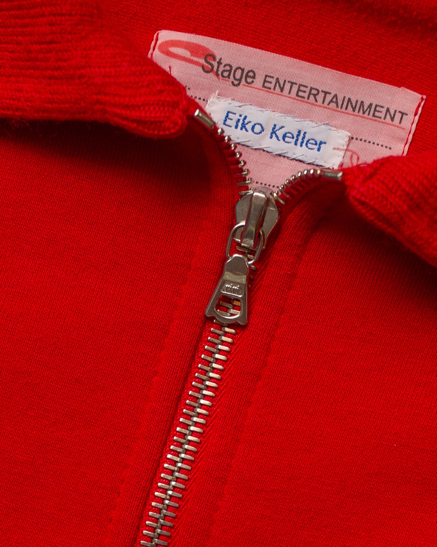 1950s Reproduction Hungary Zip Sweatshirt red - XL