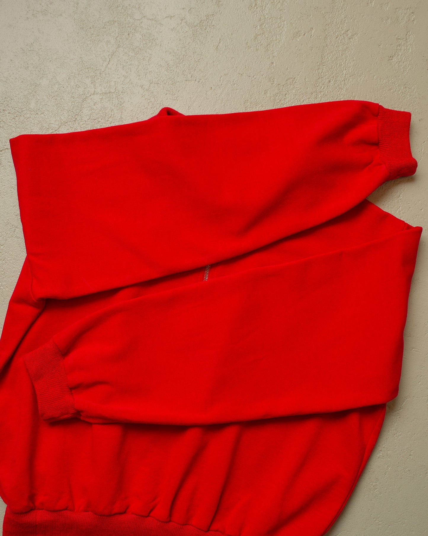 1950s Reproduction Hungary Zip Sweatshirt red - XL