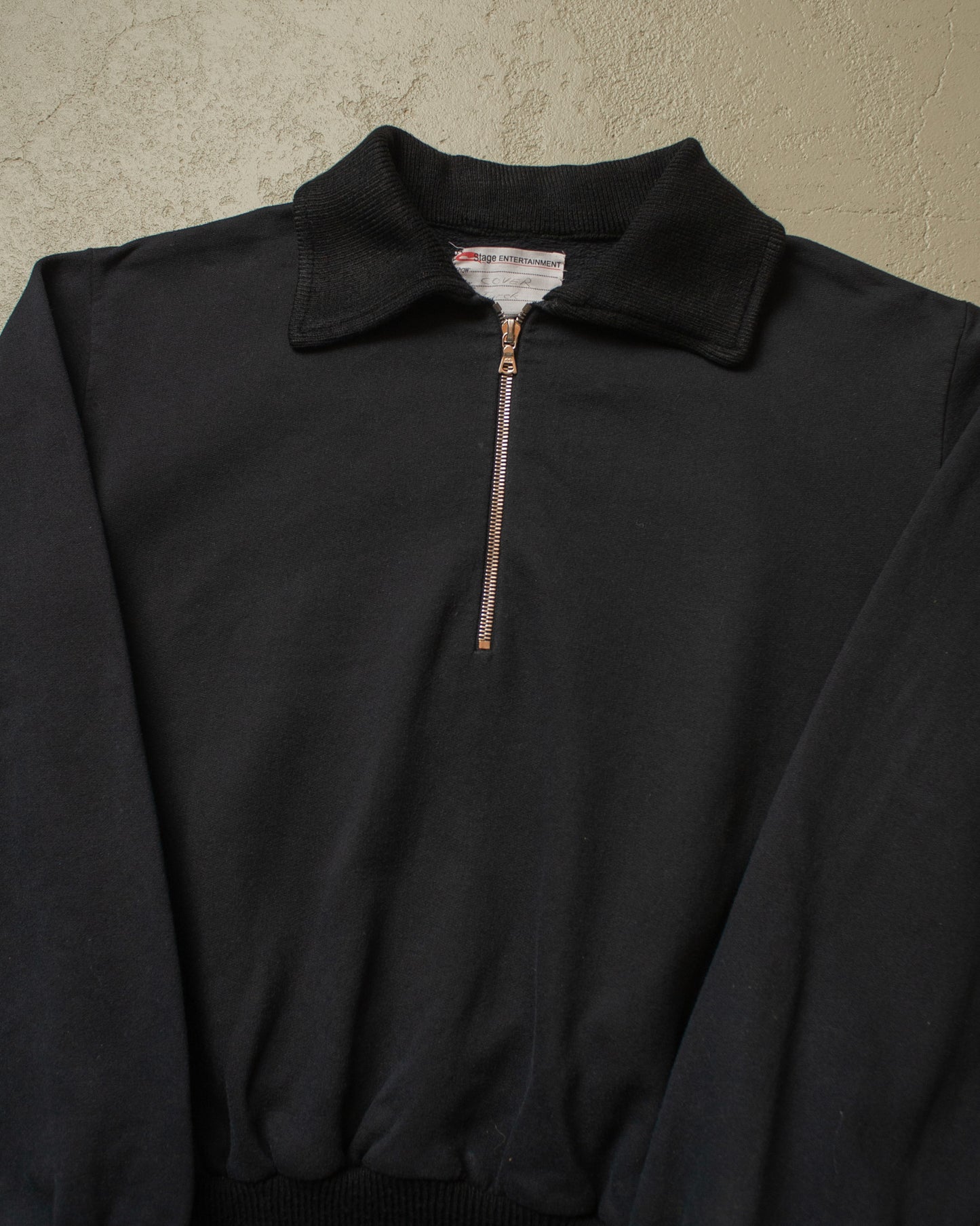 1950s Reproduction "1" Zip Sweatshirt black - L