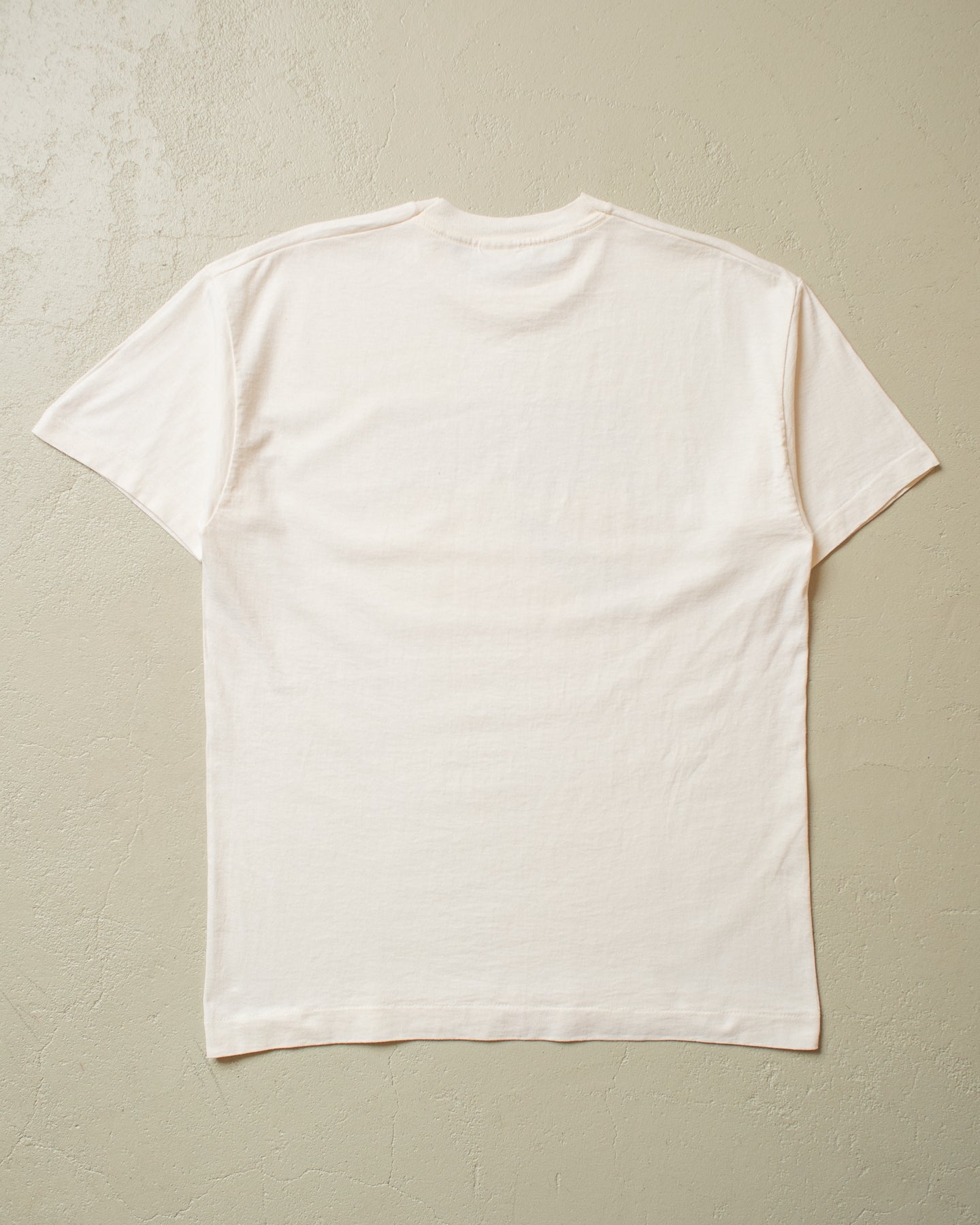 1990s "Aller un boot de su passions" T-shirt white - L