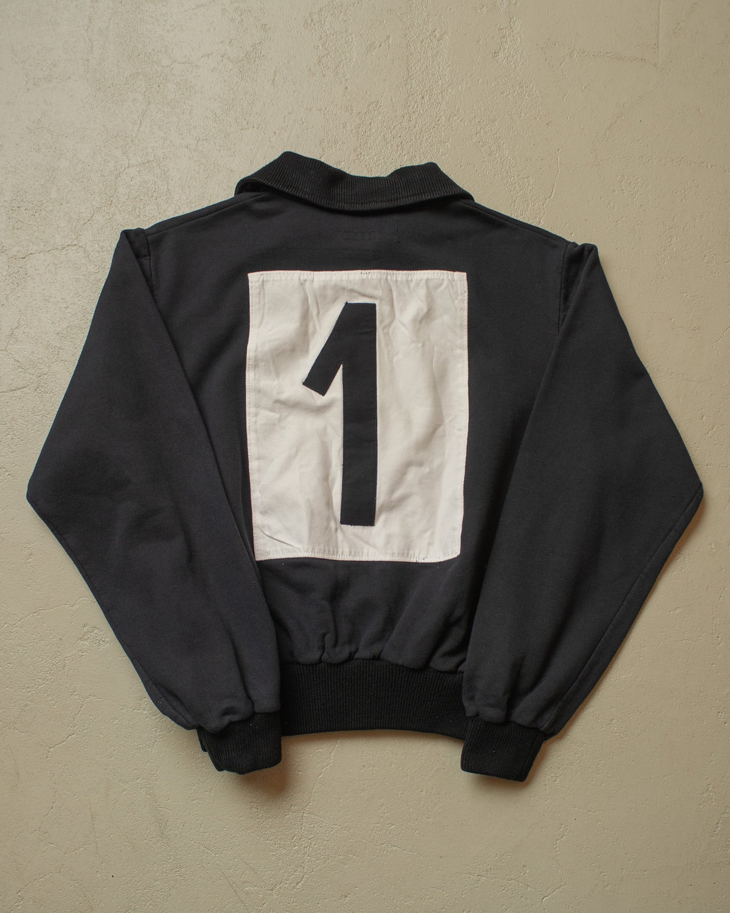 1950s Reproduction "1" Zip Sweatshirt black - L