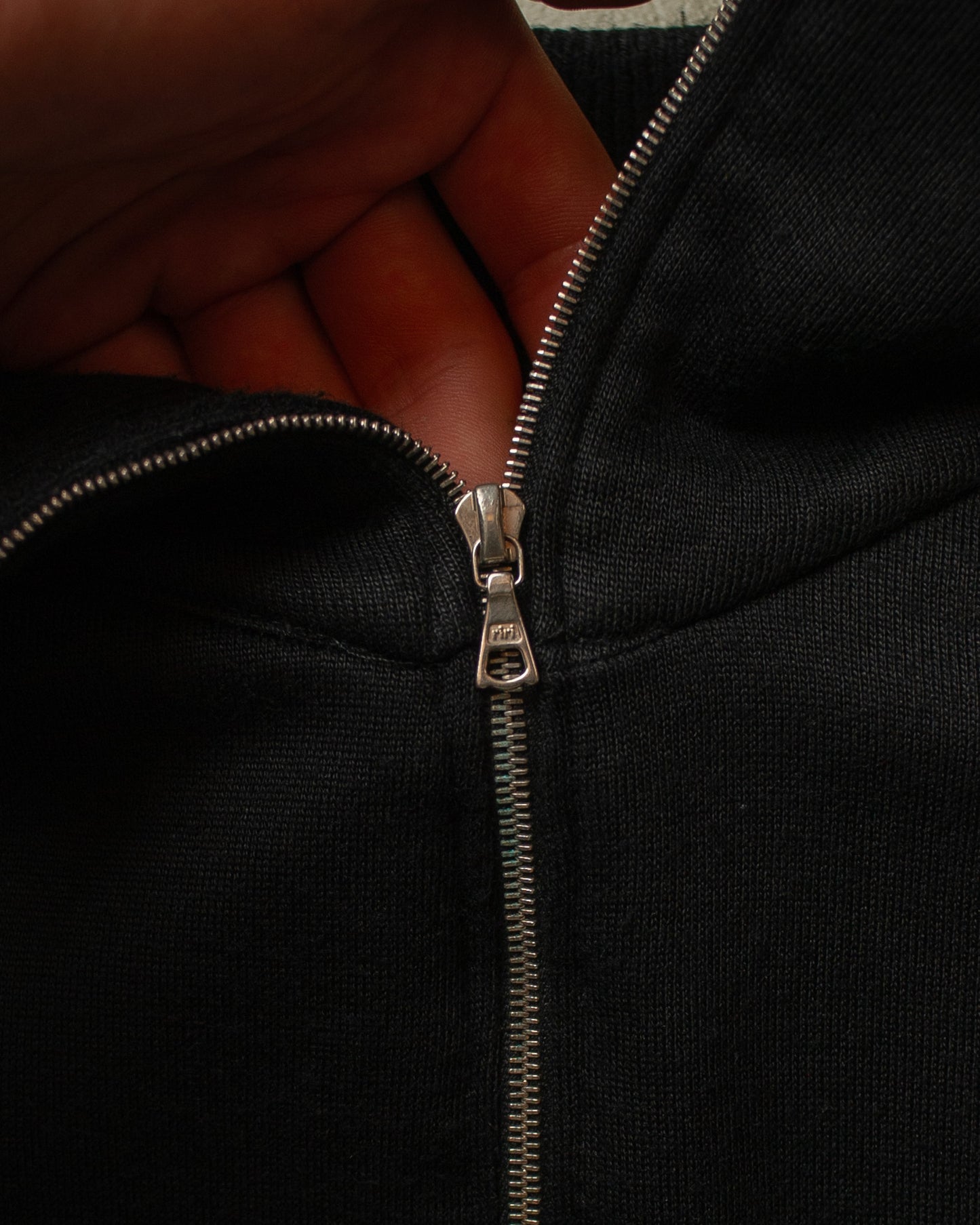 1950s Reproduction "22" Zip Sweatshirt black - L/XL