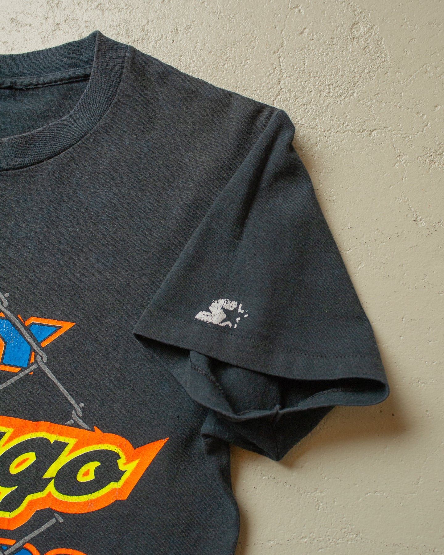 1988 Starter Chicago City Players T-shirt faded black - S