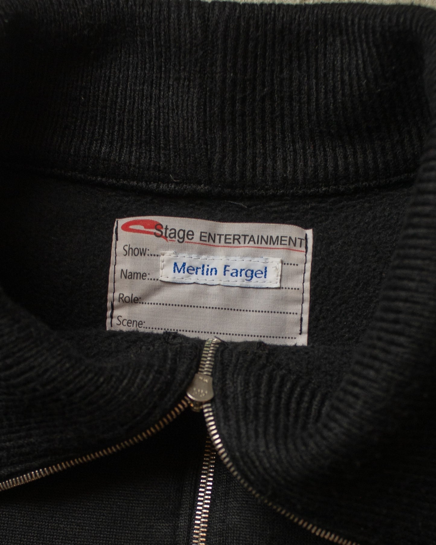 1950s Reproduction "22" Zip Sweatshirt black - L/XL