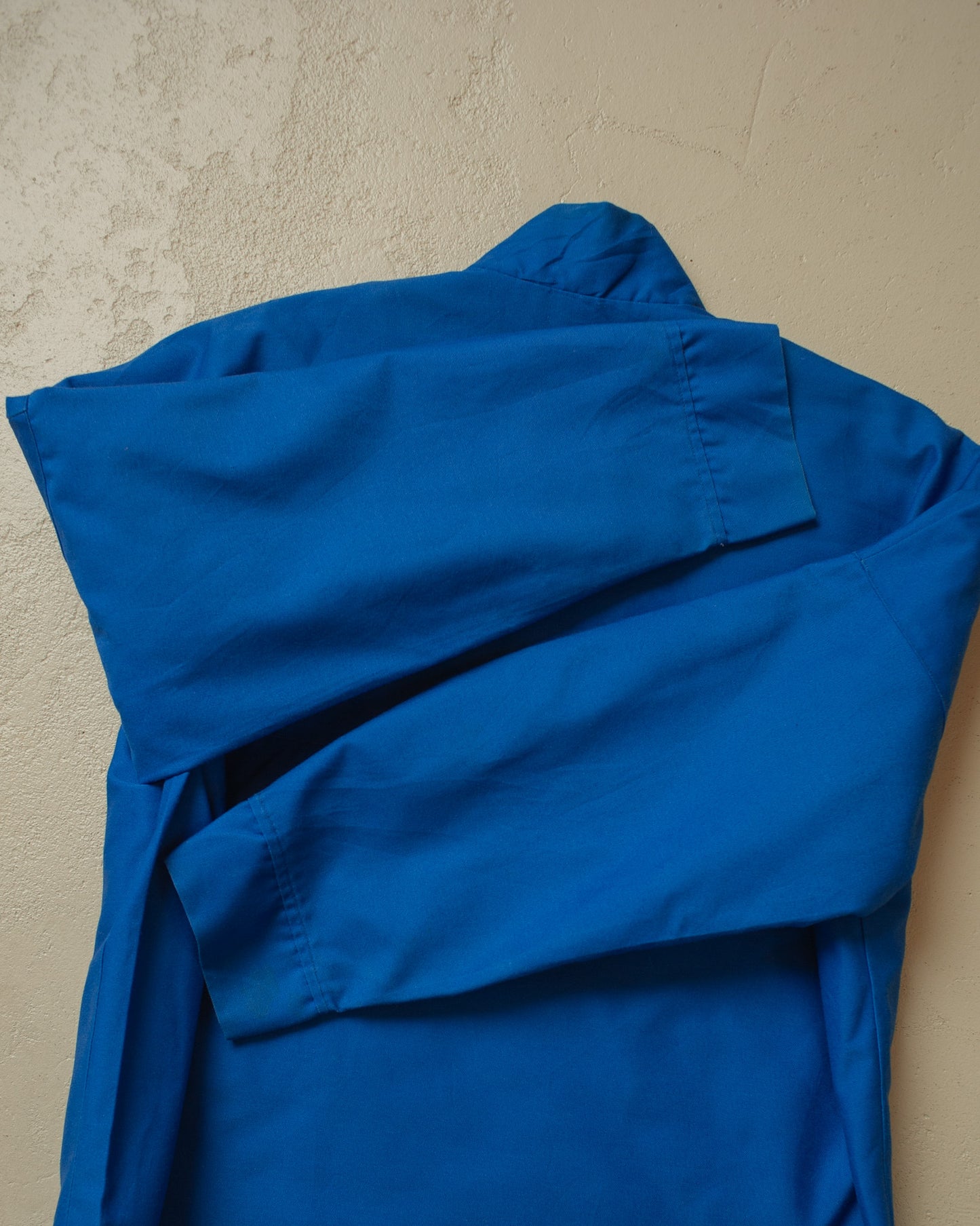 1960s/70s lined Racing Work Jacket blue - L/XL
