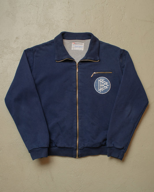 1950s Reproduction lined DFB Sweatshirt navyblue - M/L