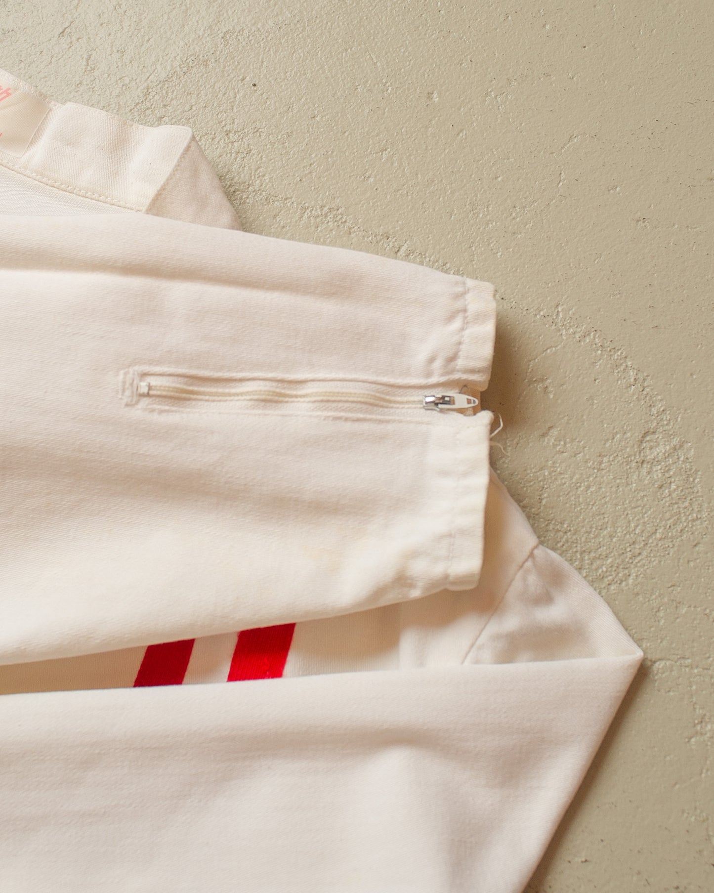 1960s Worth "Pete" Racing Jacket white/red - M