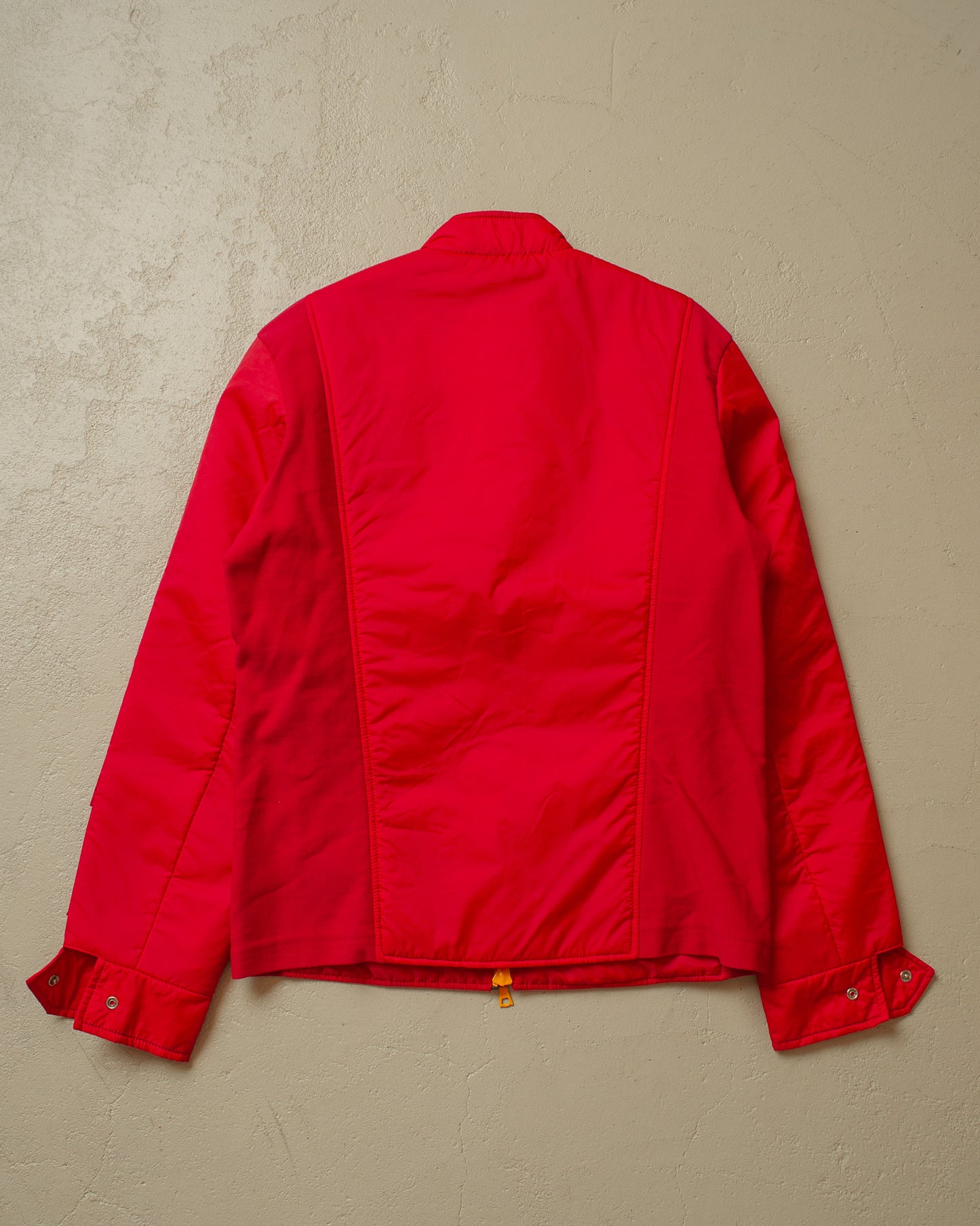 1980s/90s Porsche Quilted Work Jacket red - M/L
