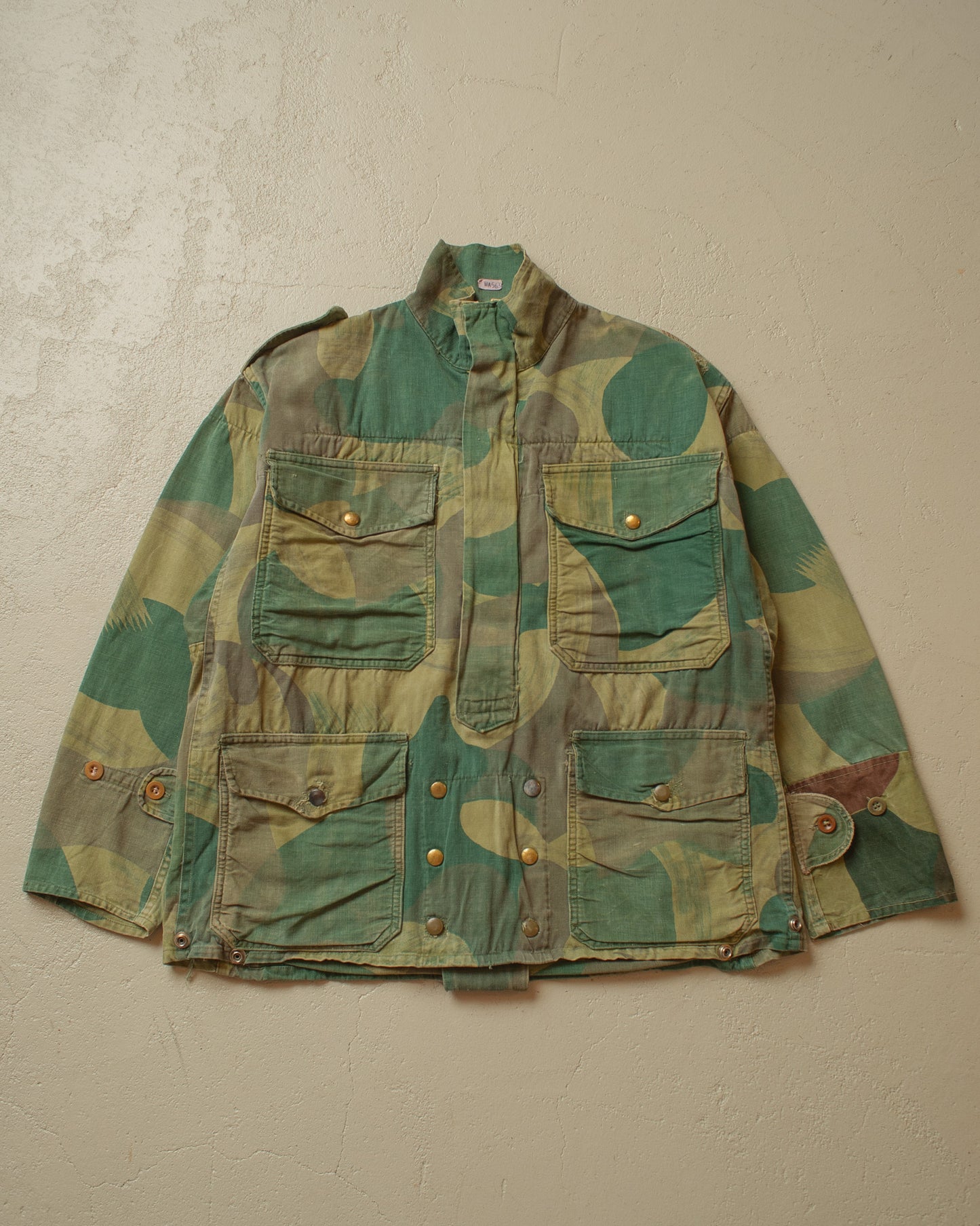 1950s Belgian "Moon and Balls" Camo Smock - S/M