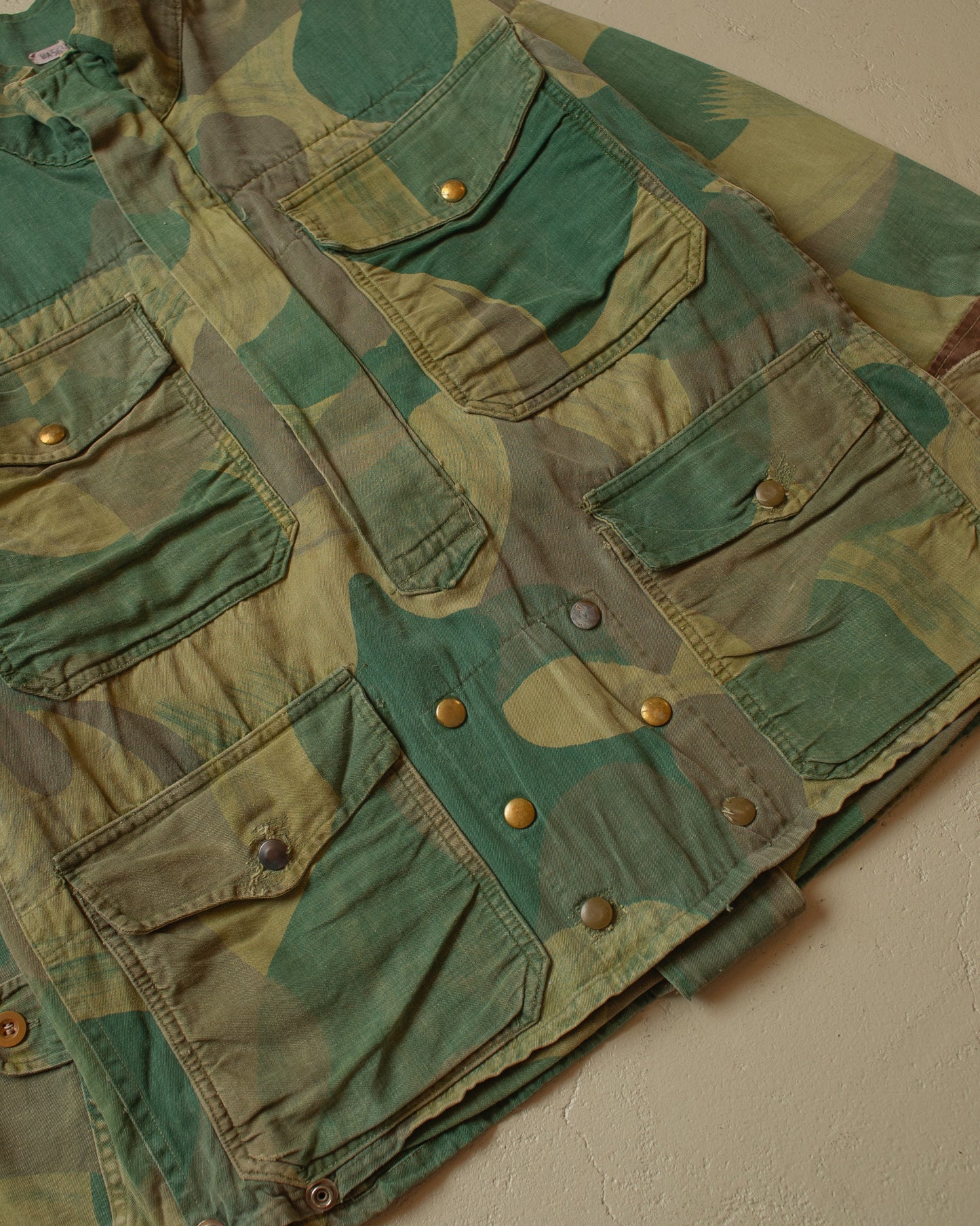 1950s Belgian "Moon and Balls" Camo Smock - S/M