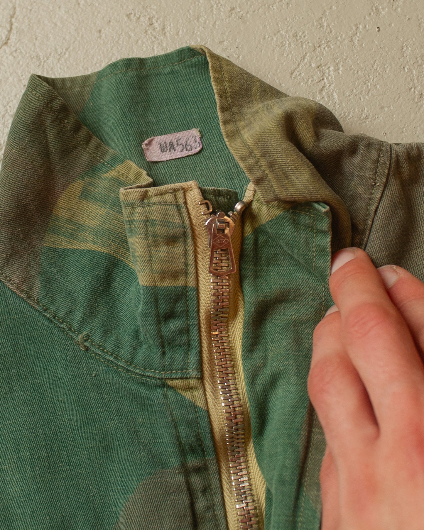 1950s Belgian "Moon and Balls" Camo Smock - S/M