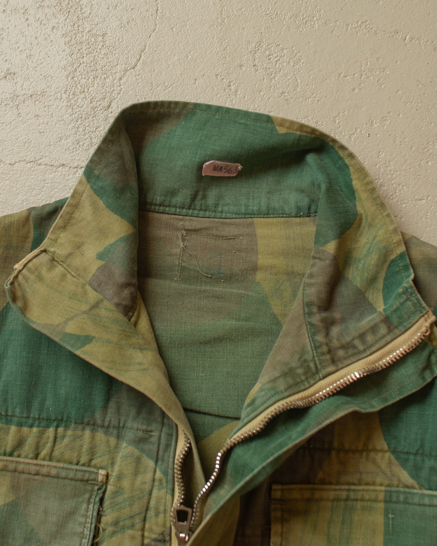 1950s Belgian "Moon and Balls" Camo Smock - S/M