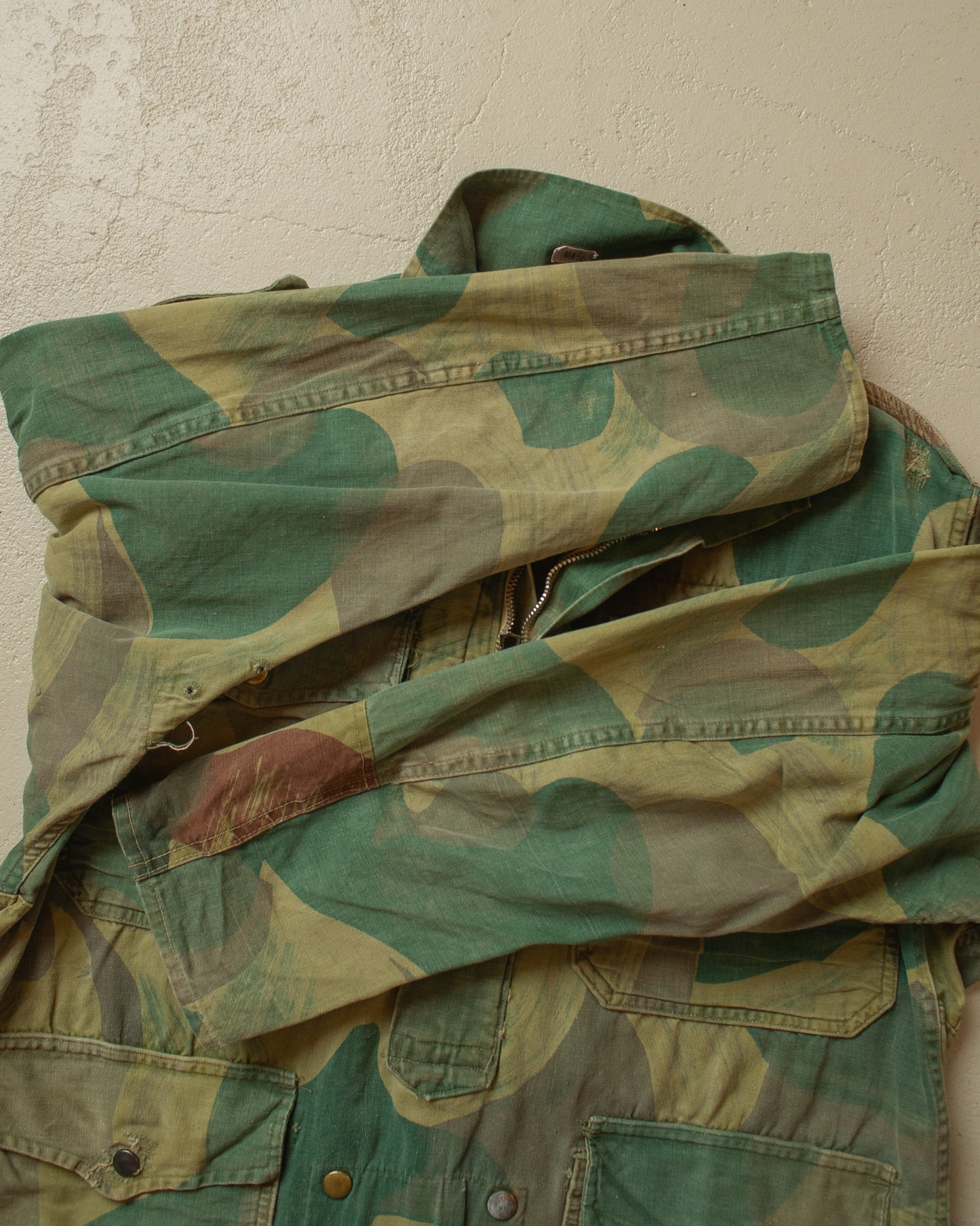 1950s Belgian "Moon and Balls" Camo Smock - S/M