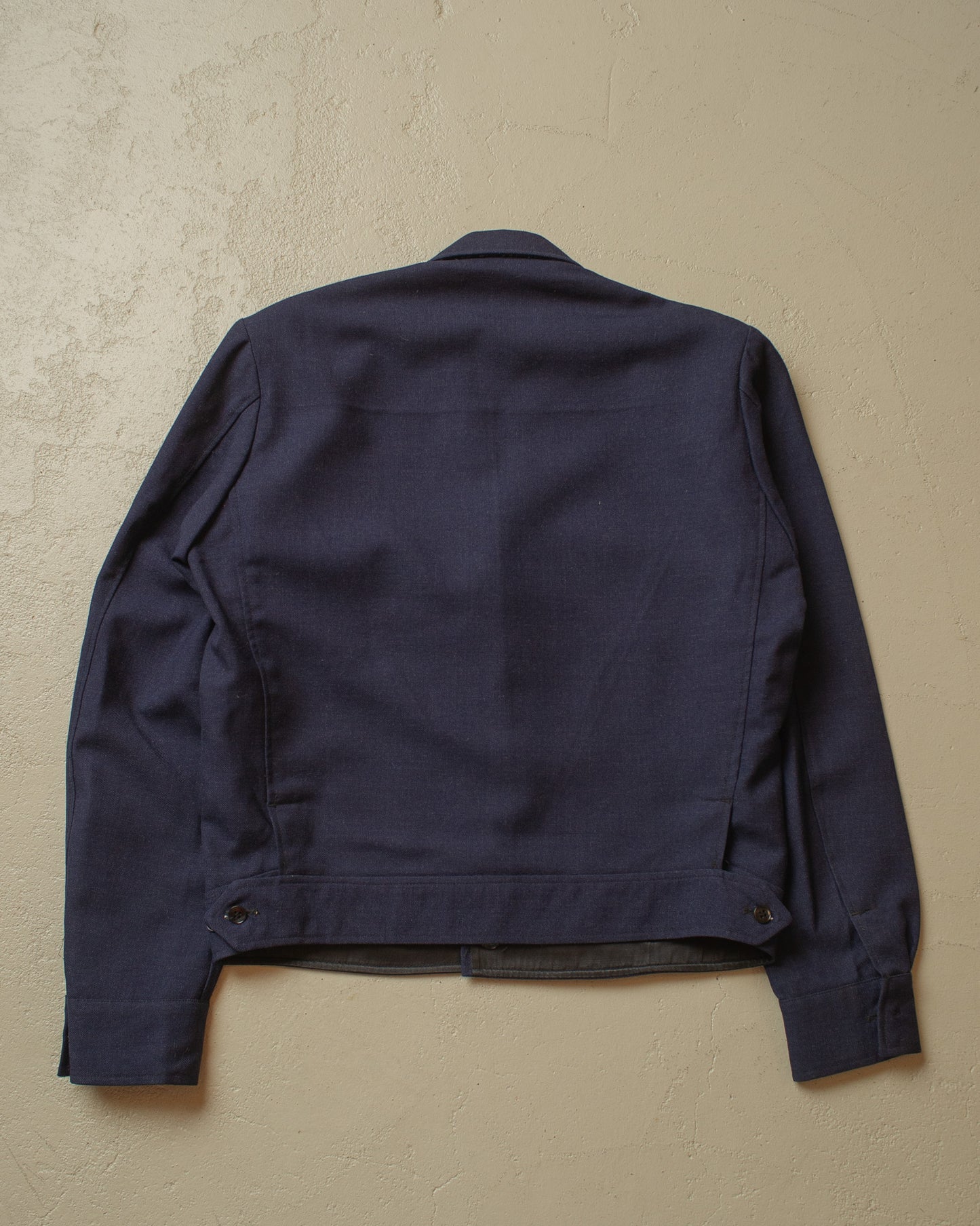 1980 French Military Field Jacket navyblue - L