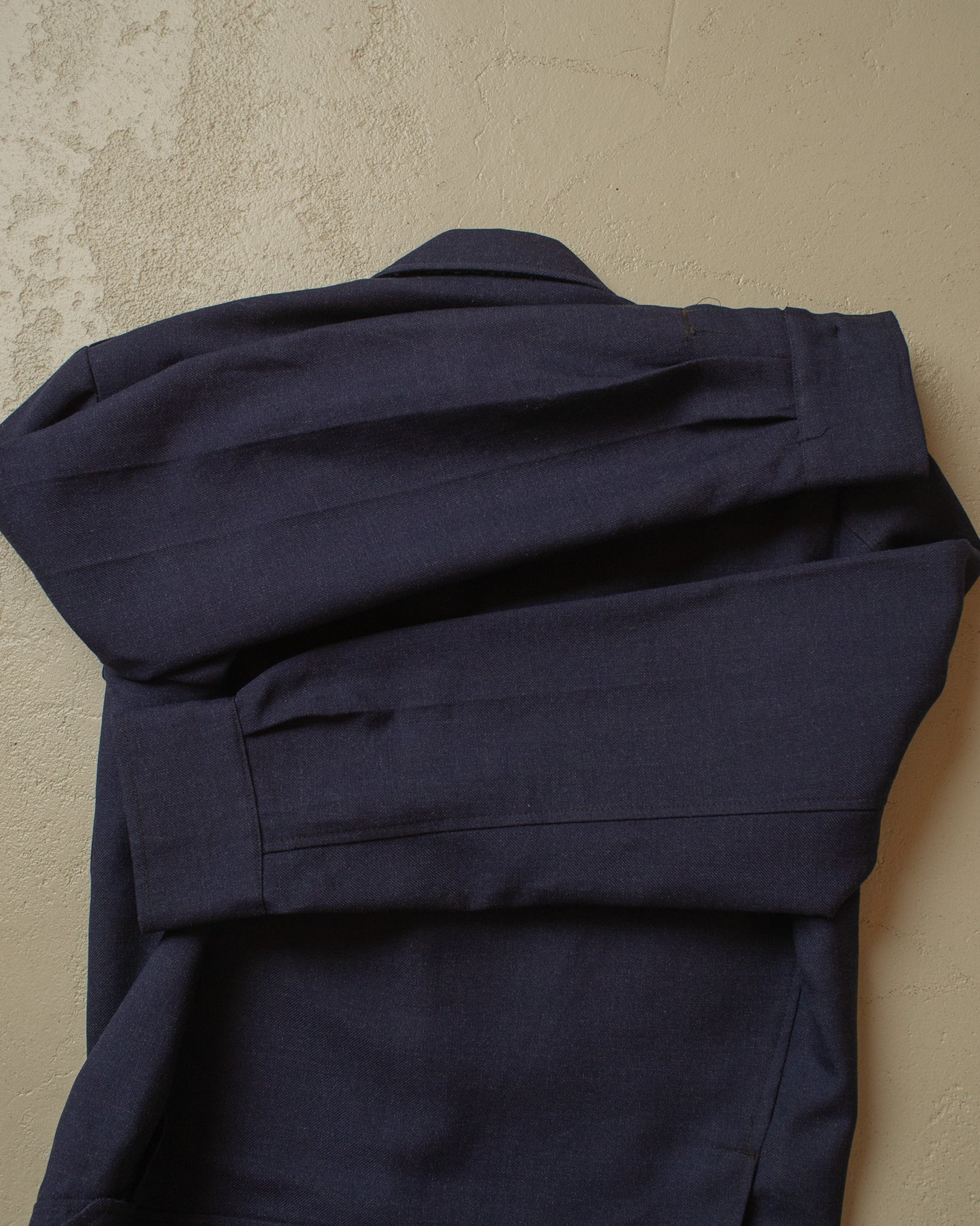 1980 French Military Field Jacket navyblue - L