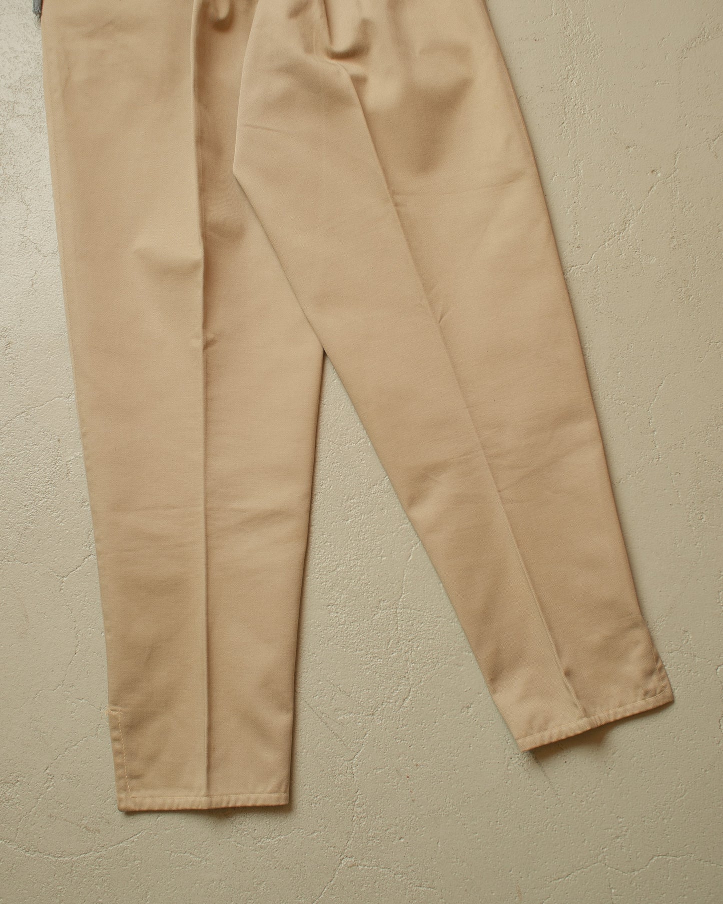 1930s/40s Womens Side Zip Khakis beige - W25 L26,5