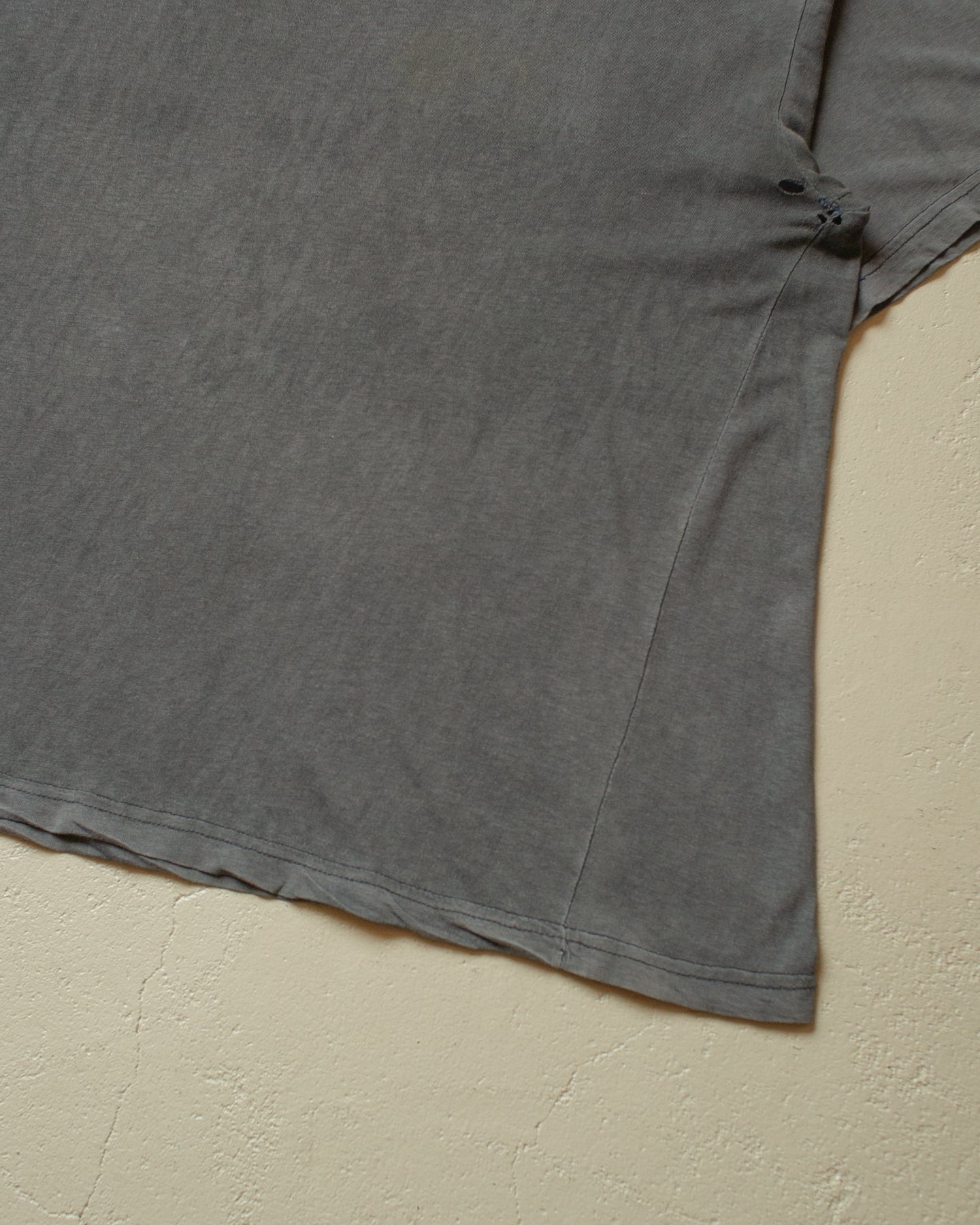 1990s distressed Boxy T-shirt faded black - XL/XXL